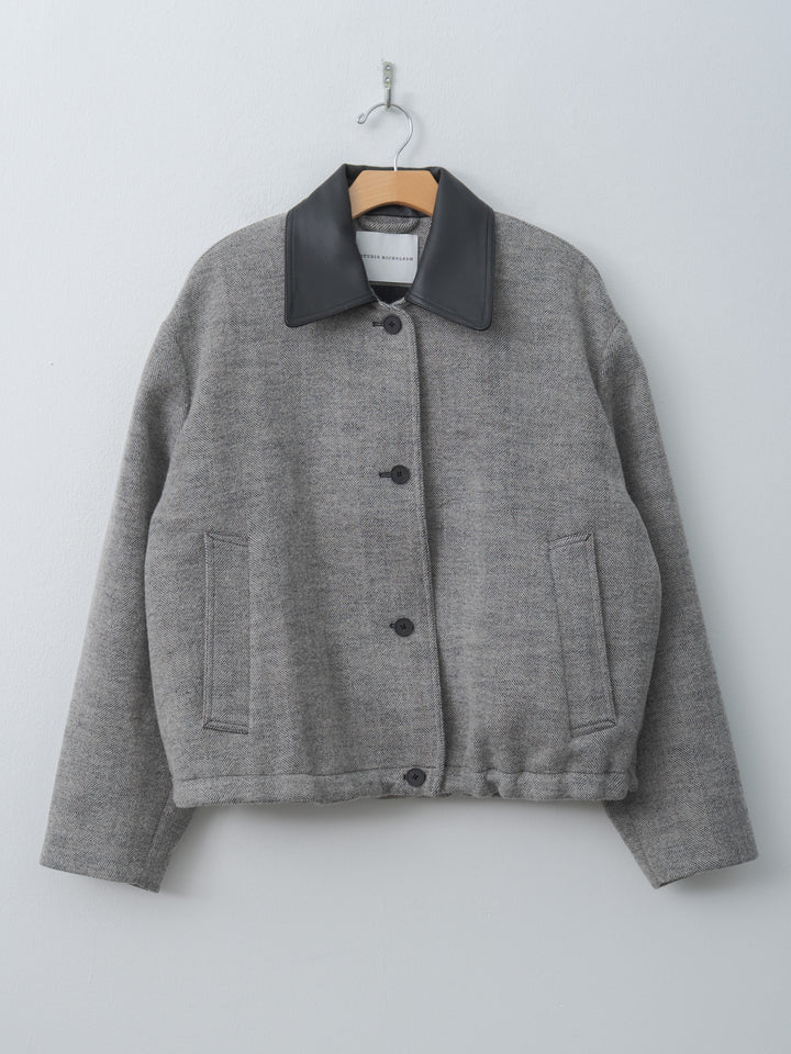 Namu Shop - Studio Nicholson Seberg Jacket - Black/White