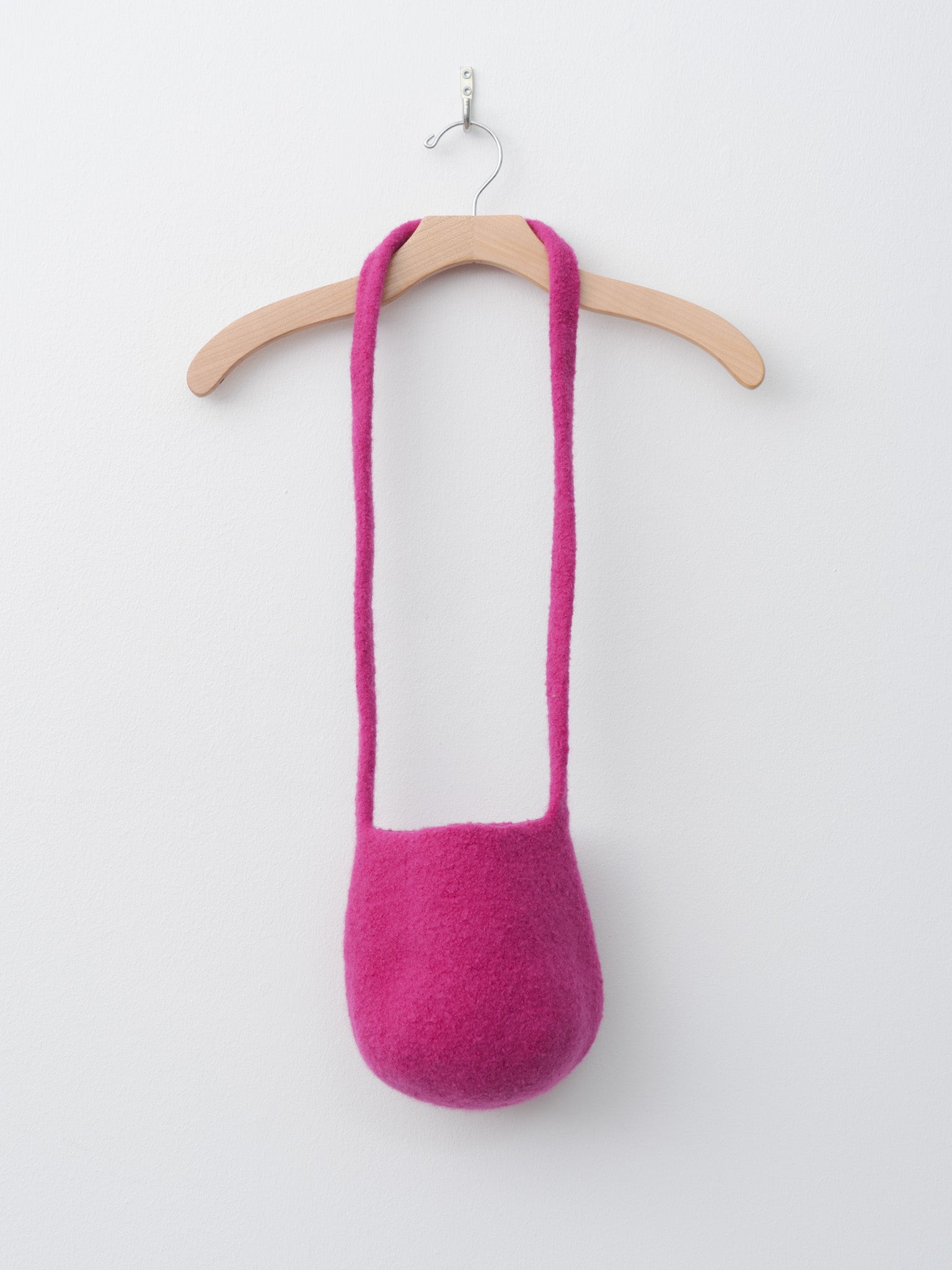 Namu Shop - Cecilie Telle Long Strap Smallest Bucket Bag - Fuschia