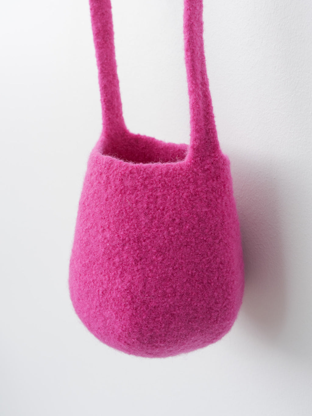 Namu Shop - Cecilie Telle Long Strap Smallest Bucket Bag - Fuschia