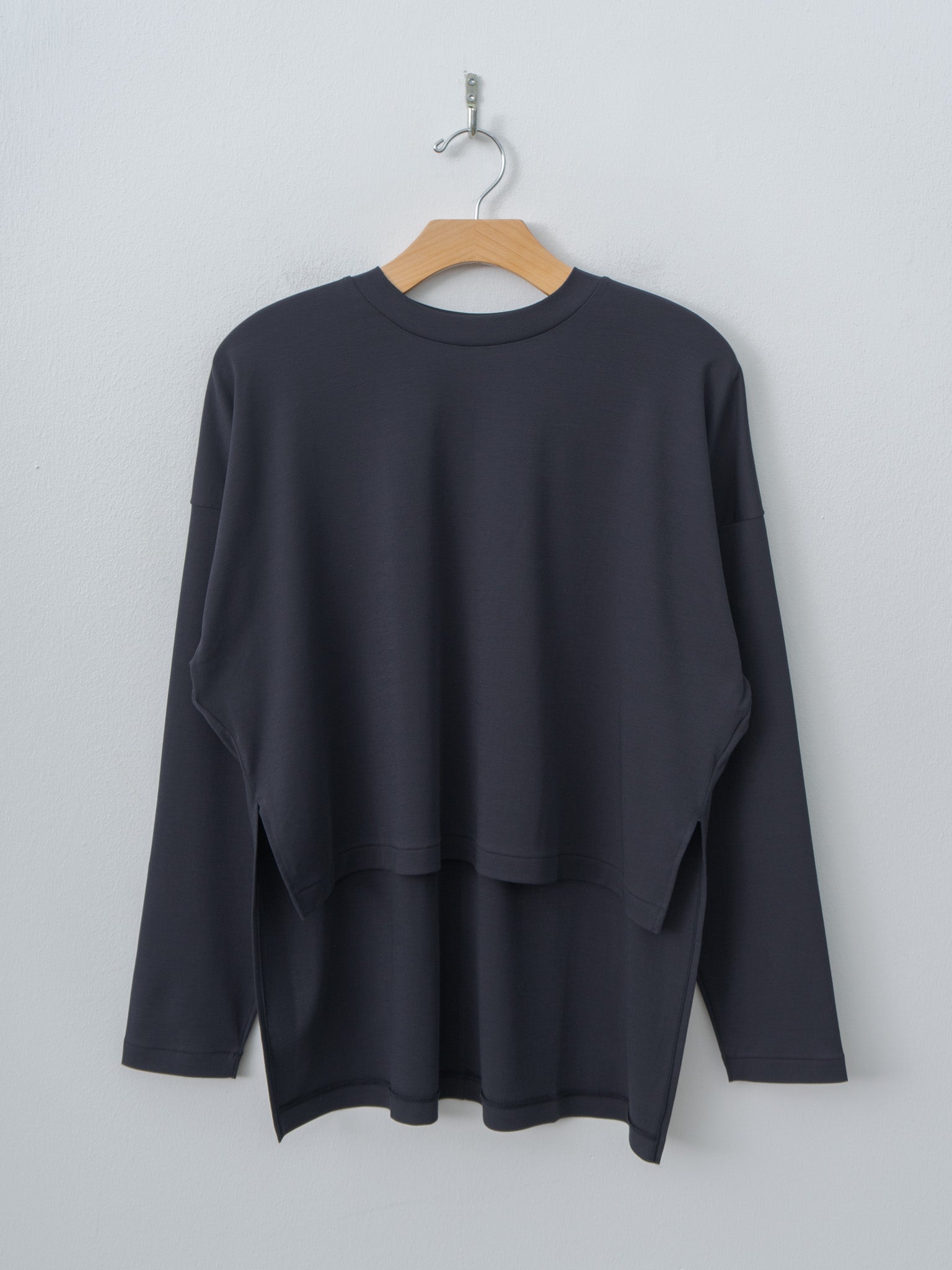 Namu Shop - Aton Fresca Smooth Oversized T-Shirt - Navy