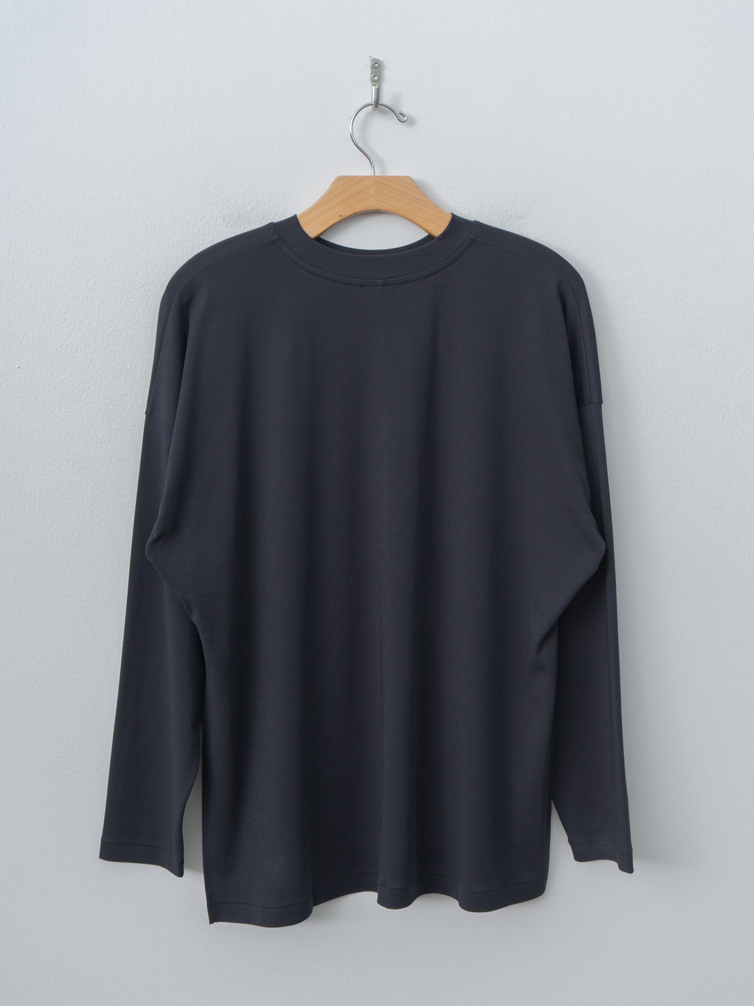 Namu Shop - Aton Fresca Smooth Oversized T-Shirt - Navy