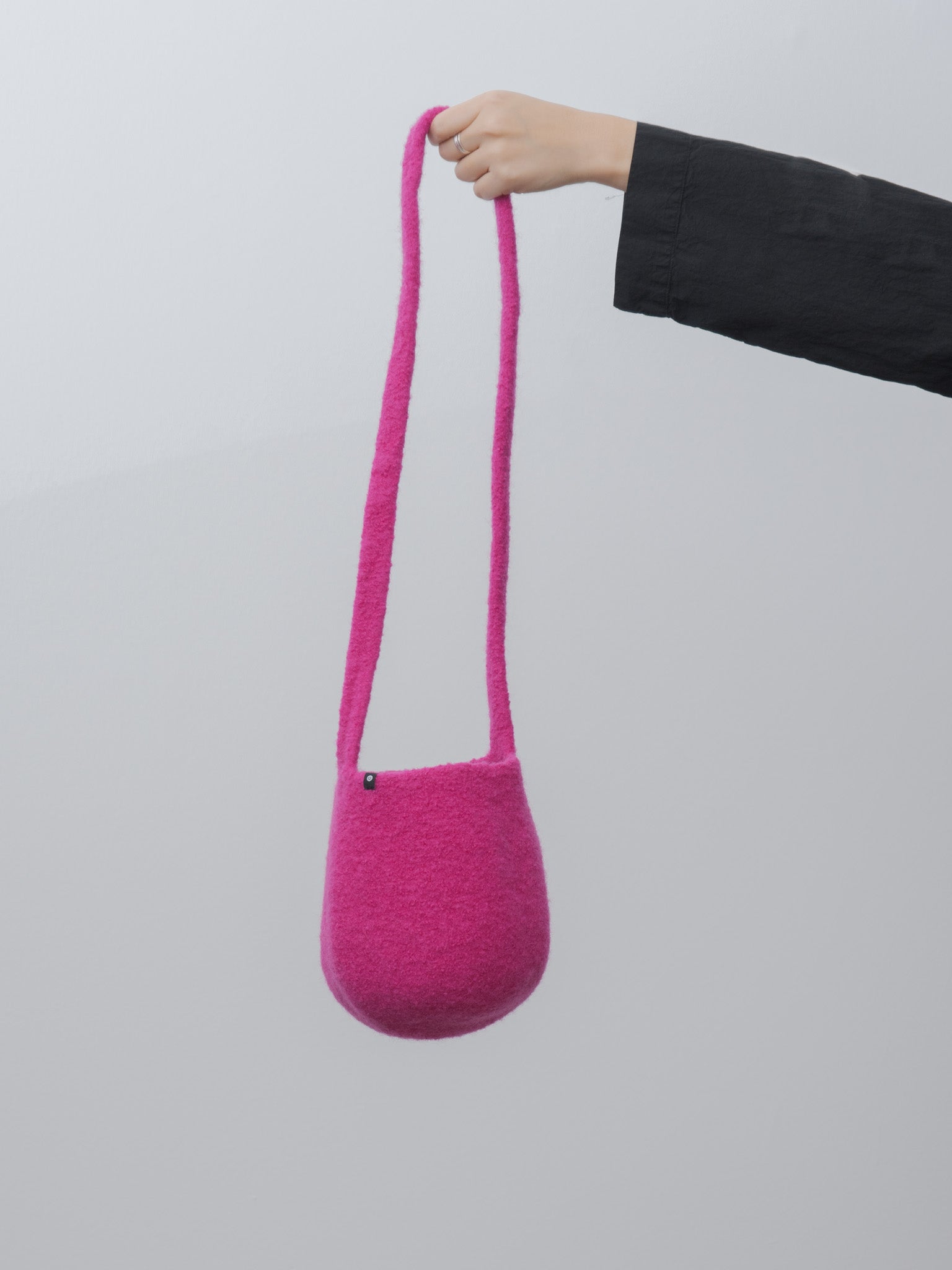 Namu Shop - Cecilie Telle Long Strap Smallest Bucket Bag - Fuschia