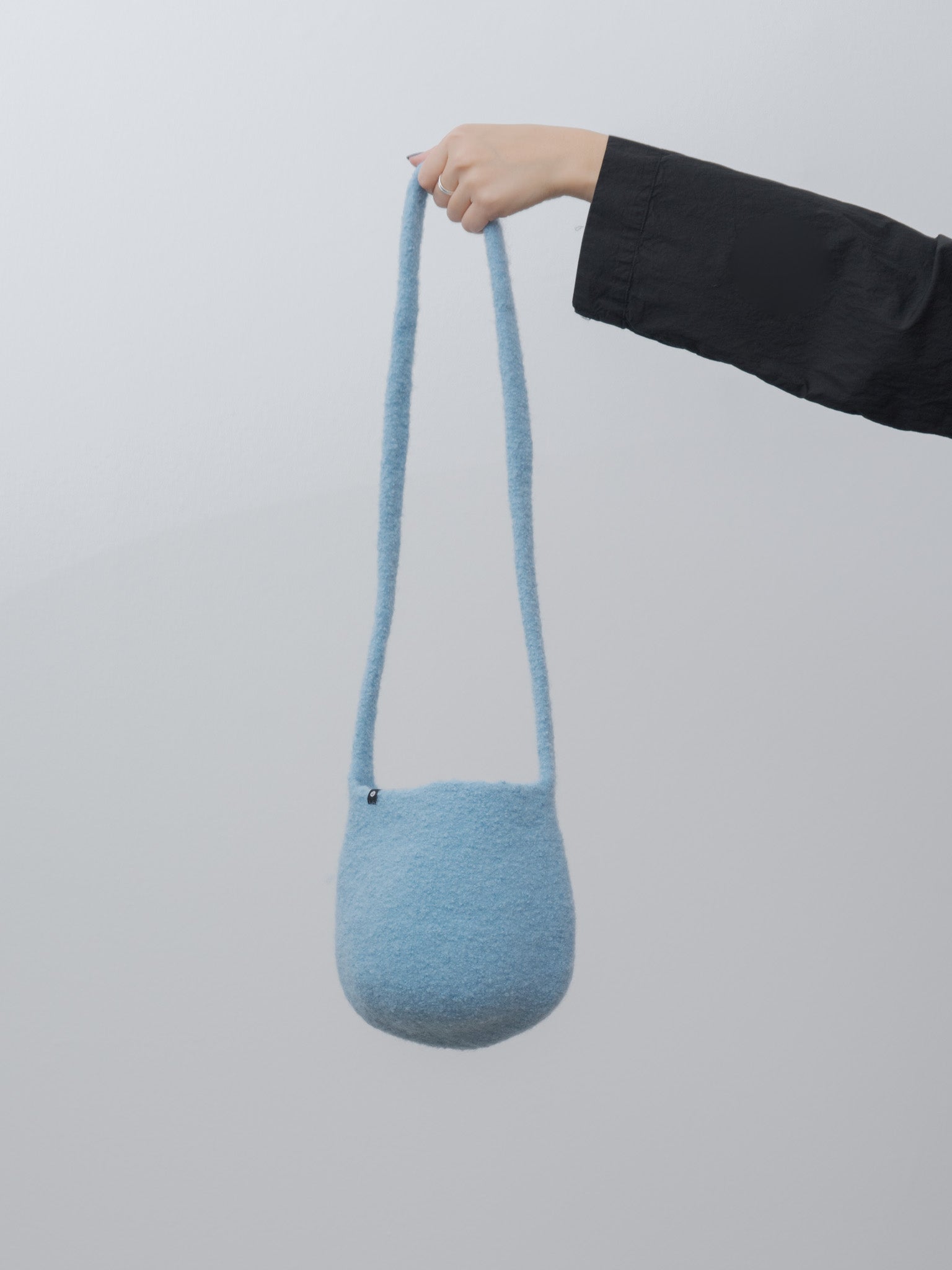 Namu Shop - Cecilie Telle Long Strap Smallest Bucket Bag - Sky Blue