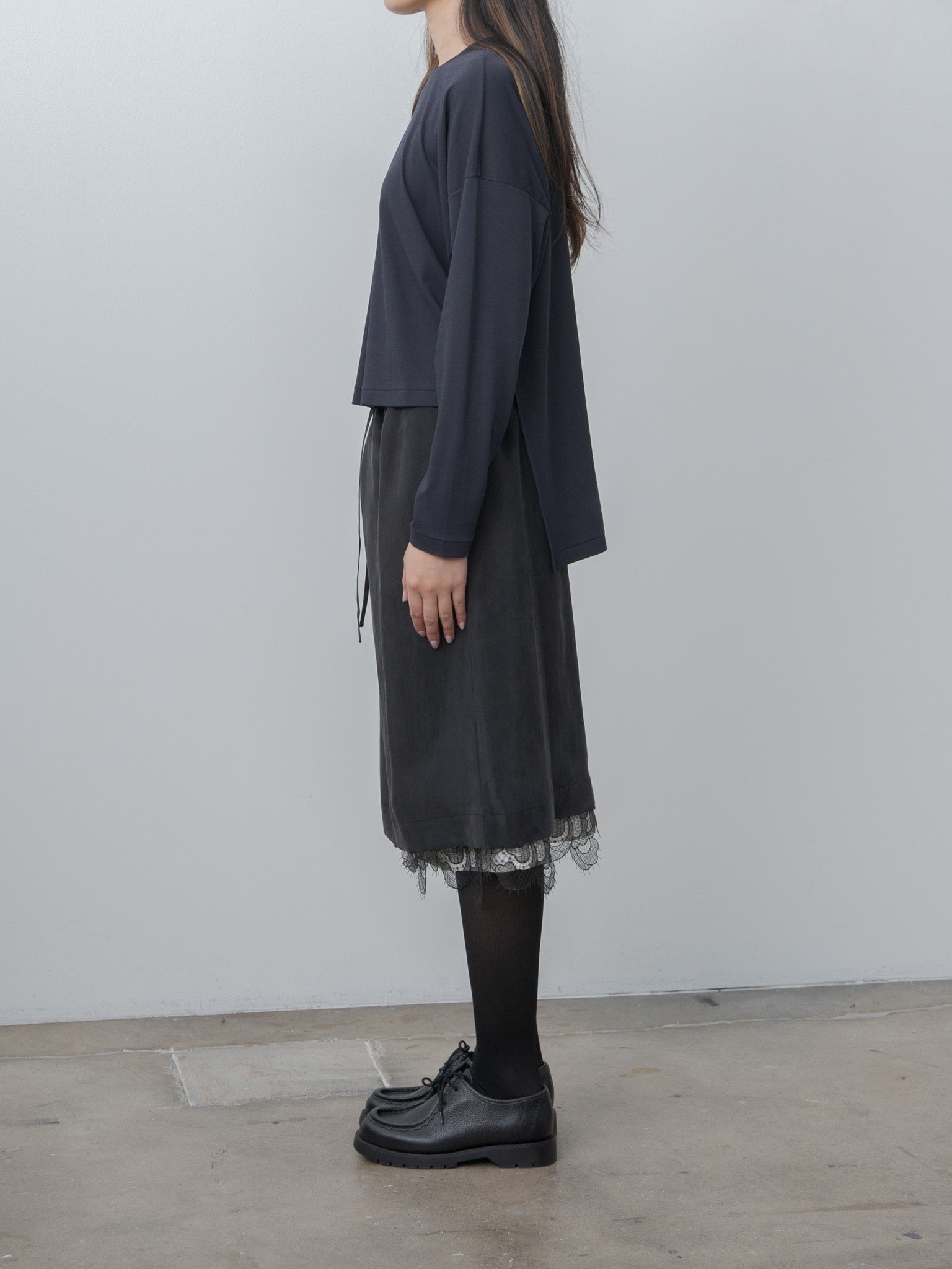Namu Shop - Studio Nicholson Alder Skirt - Black