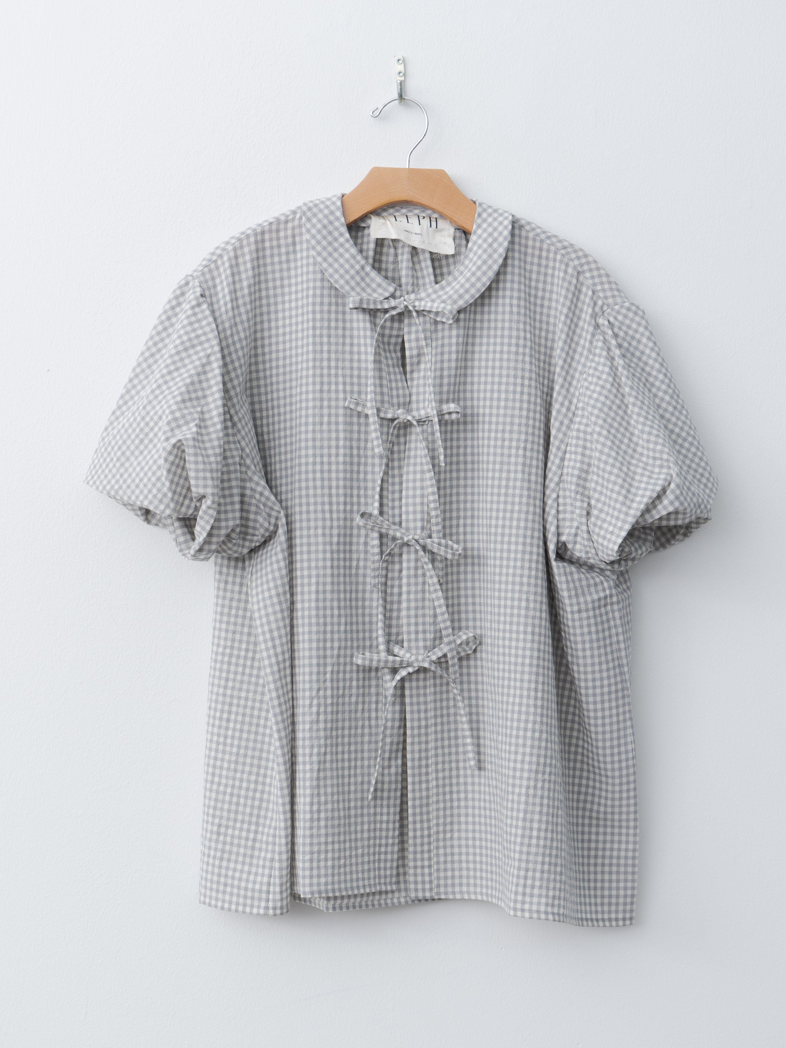 Namu Shop - Eleph Auntie Shirt - Grey Check