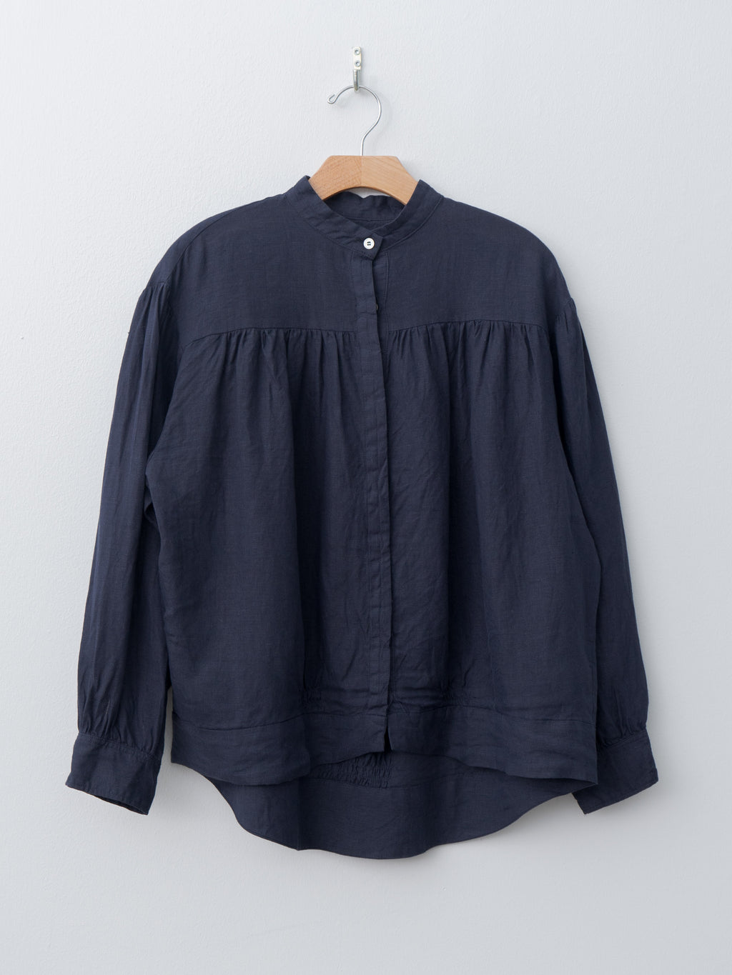 Namu Shop - Ichi Antiquites Linen Shirt - Navy
