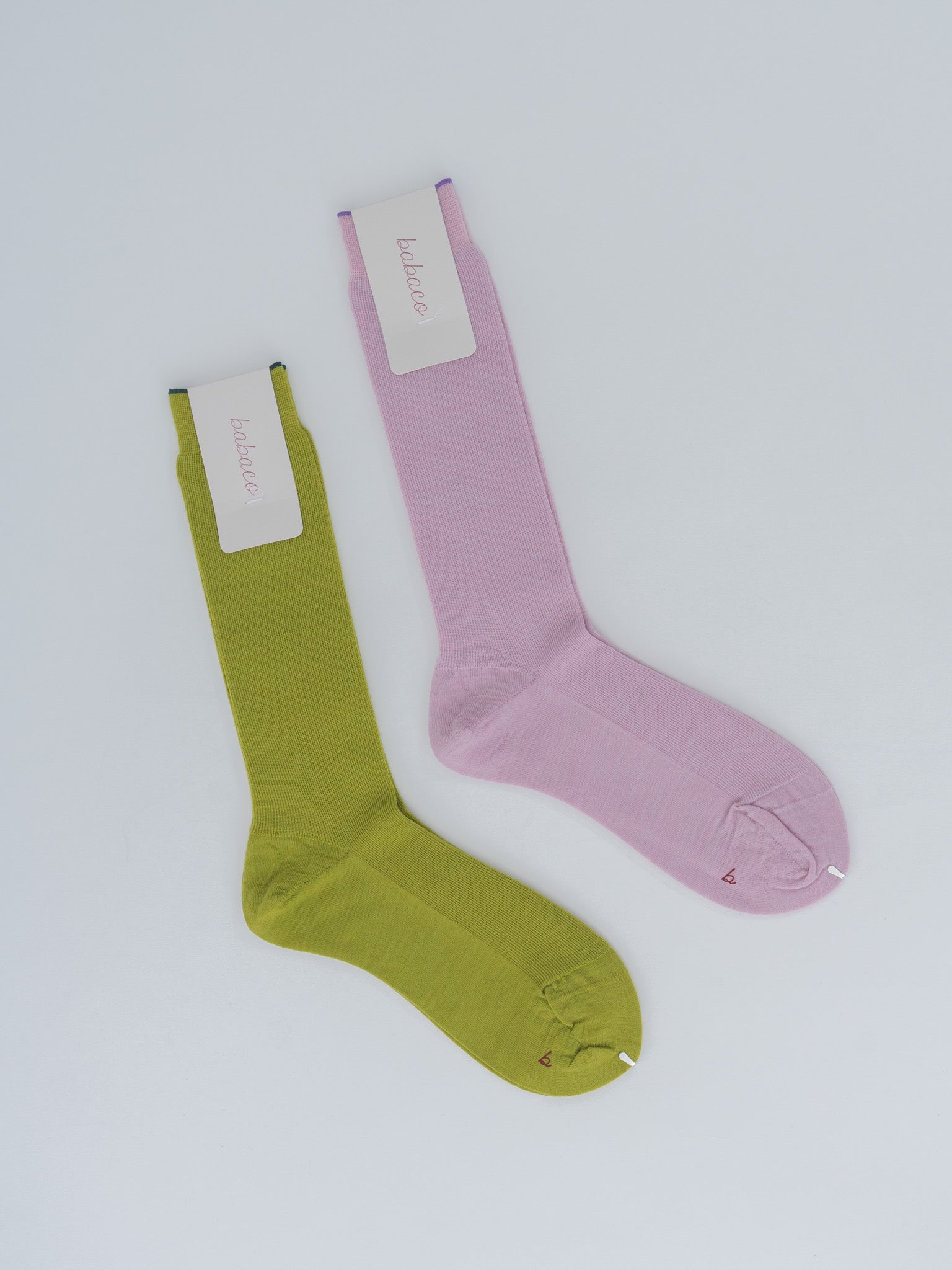 Namu Shop - Babaco Wool Fine Ribbed Socks