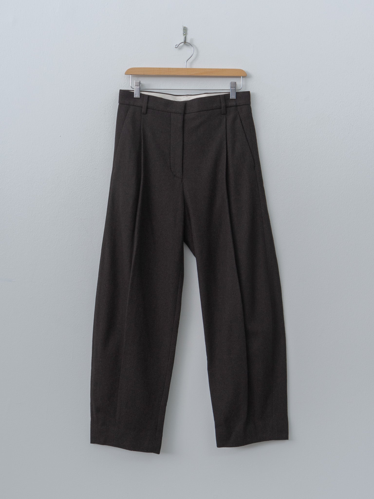 Namu Shop - Sayaka Davis Cacao Trousers - Dark Brown