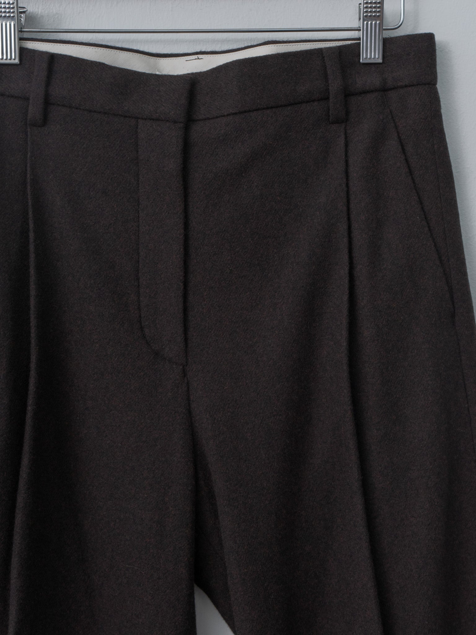 Namu Shop - Sayaka Davis Cacao Trousers - Dark Brown