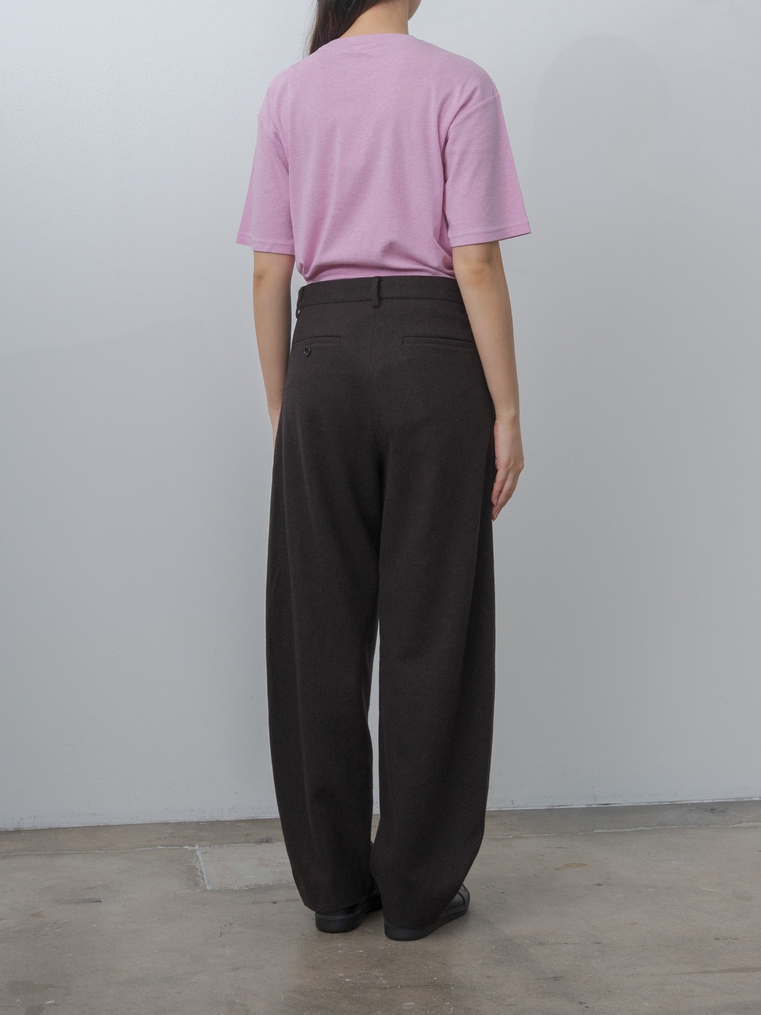 Namu Shop - Sayaka Davis Cacao Trousers - Dark Brown