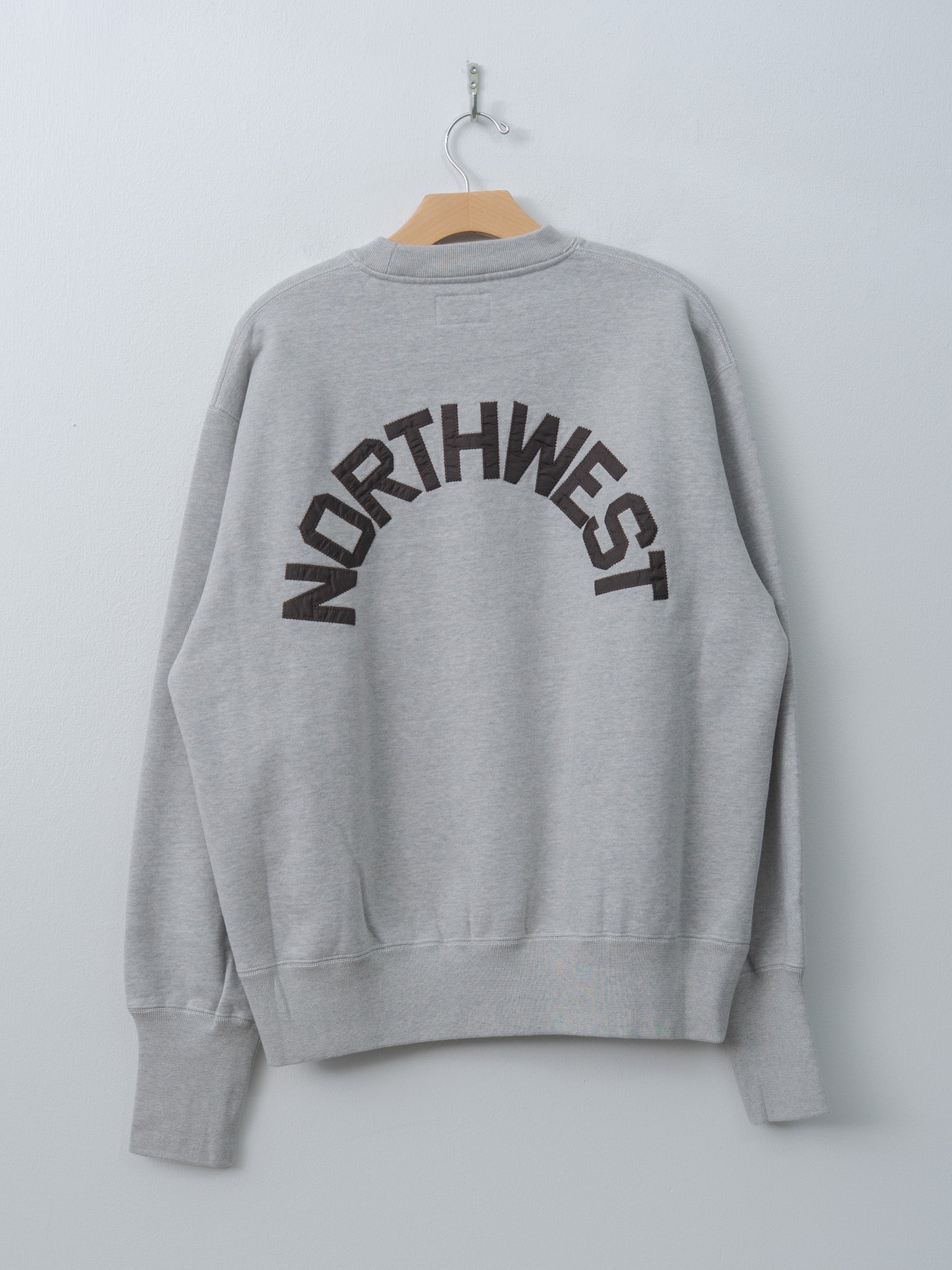 Namu Shop - Unlikely Simple Sweat Crew "NORTH WEST"