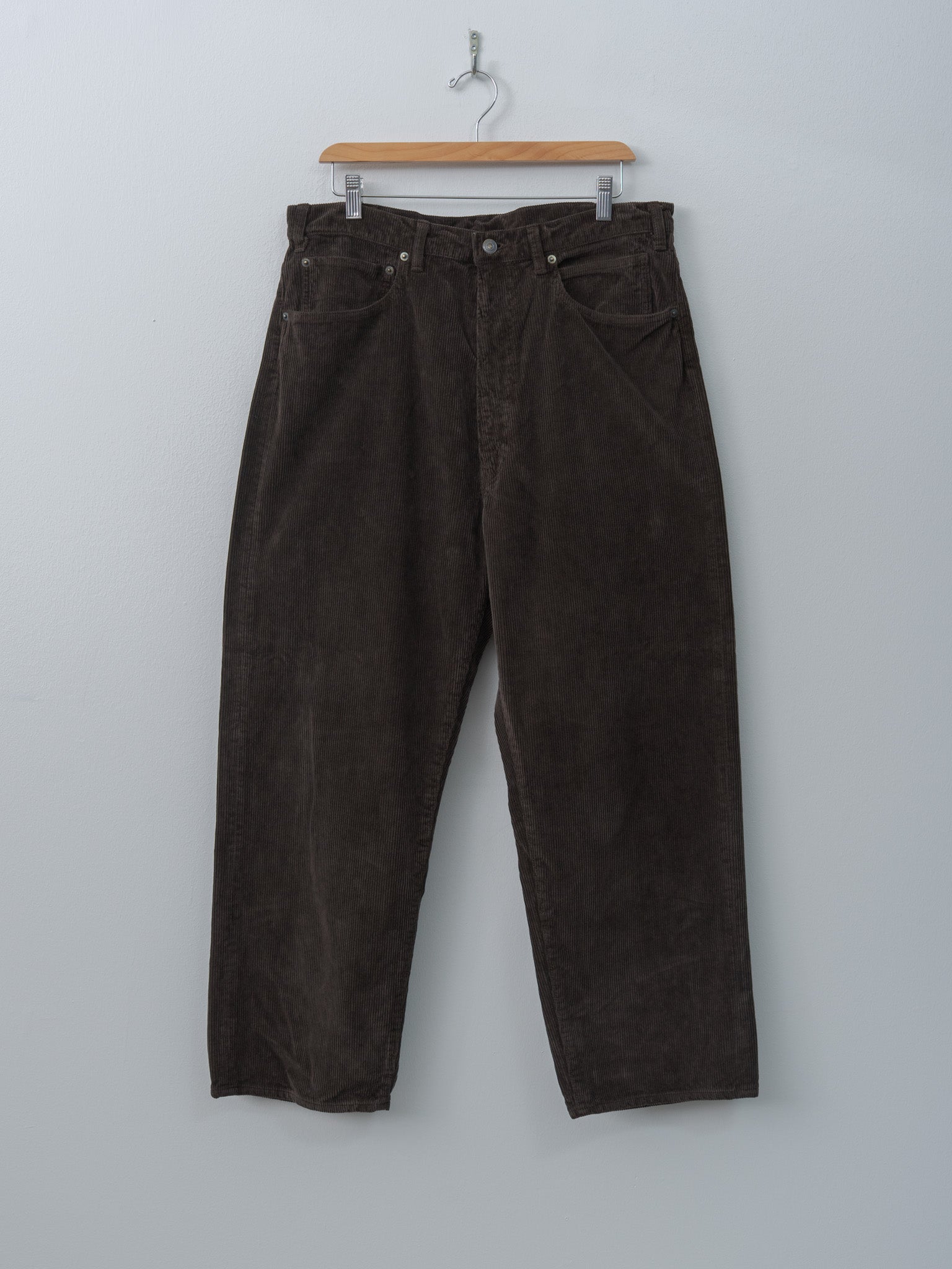 Namu Shop - Unlikely Time Travel Jean Wide Corduroy