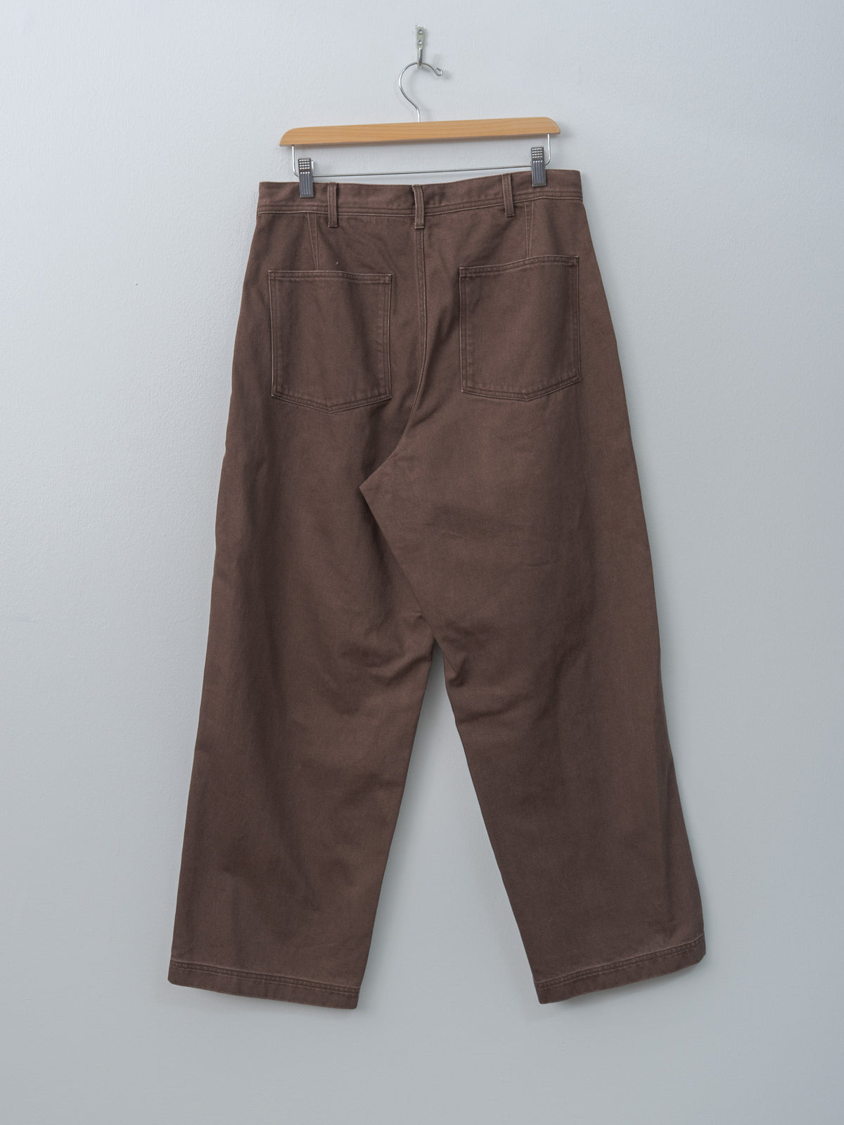 Namu Shop - Yleve Sun-Faded Cotton Twill Pants - Sage, Moca