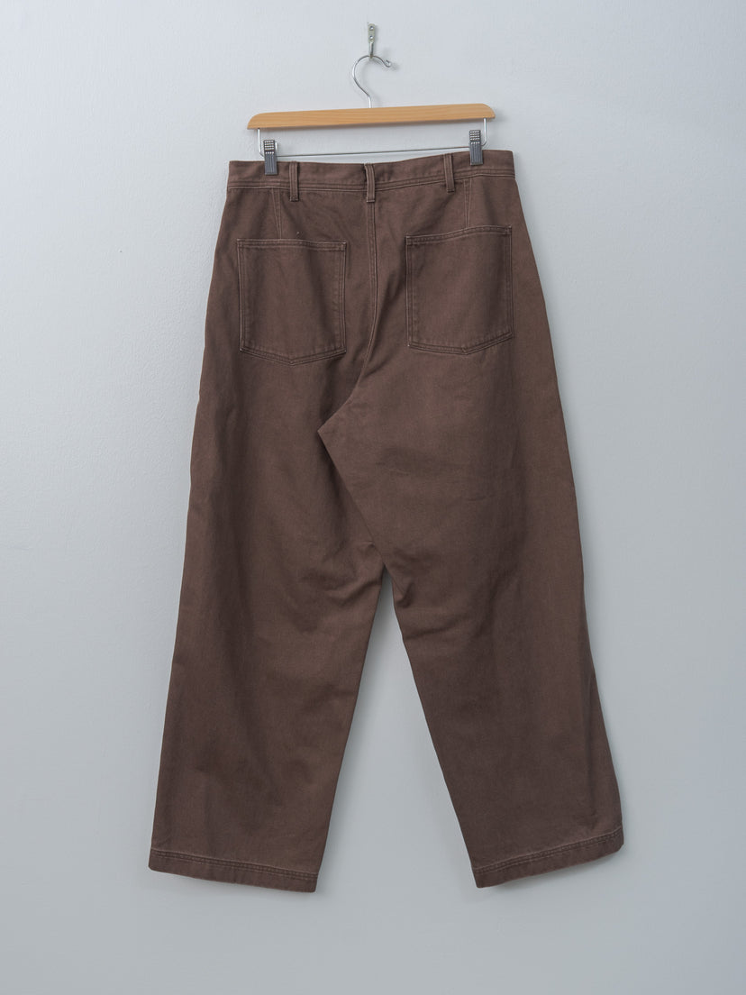 Namu Shop - Yleve Sun-Faded Cotton Twill Pants - Sage, Moca