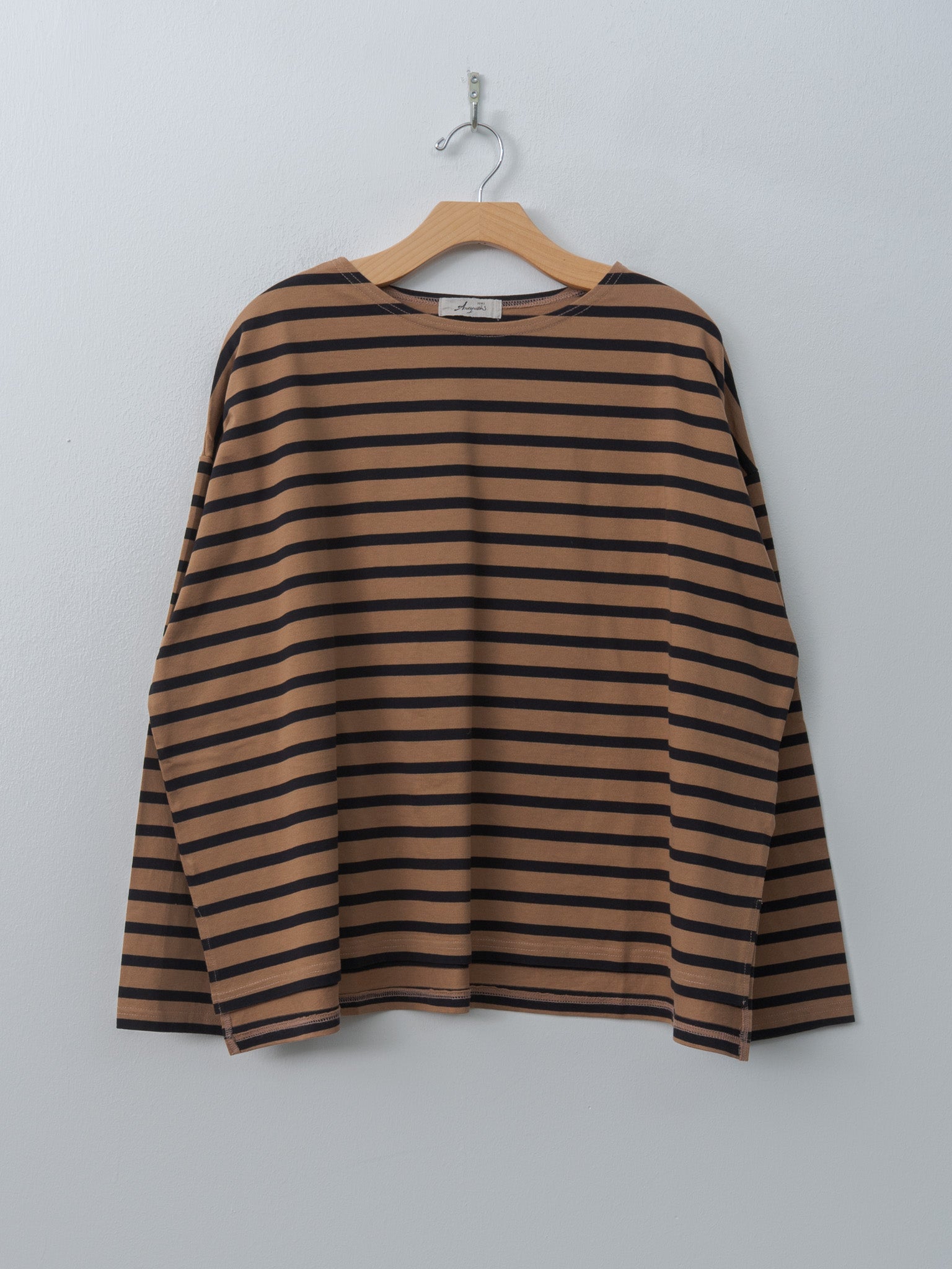 Namu Shop - Ichi Antiquites Cotton Stripe Pullover Tee