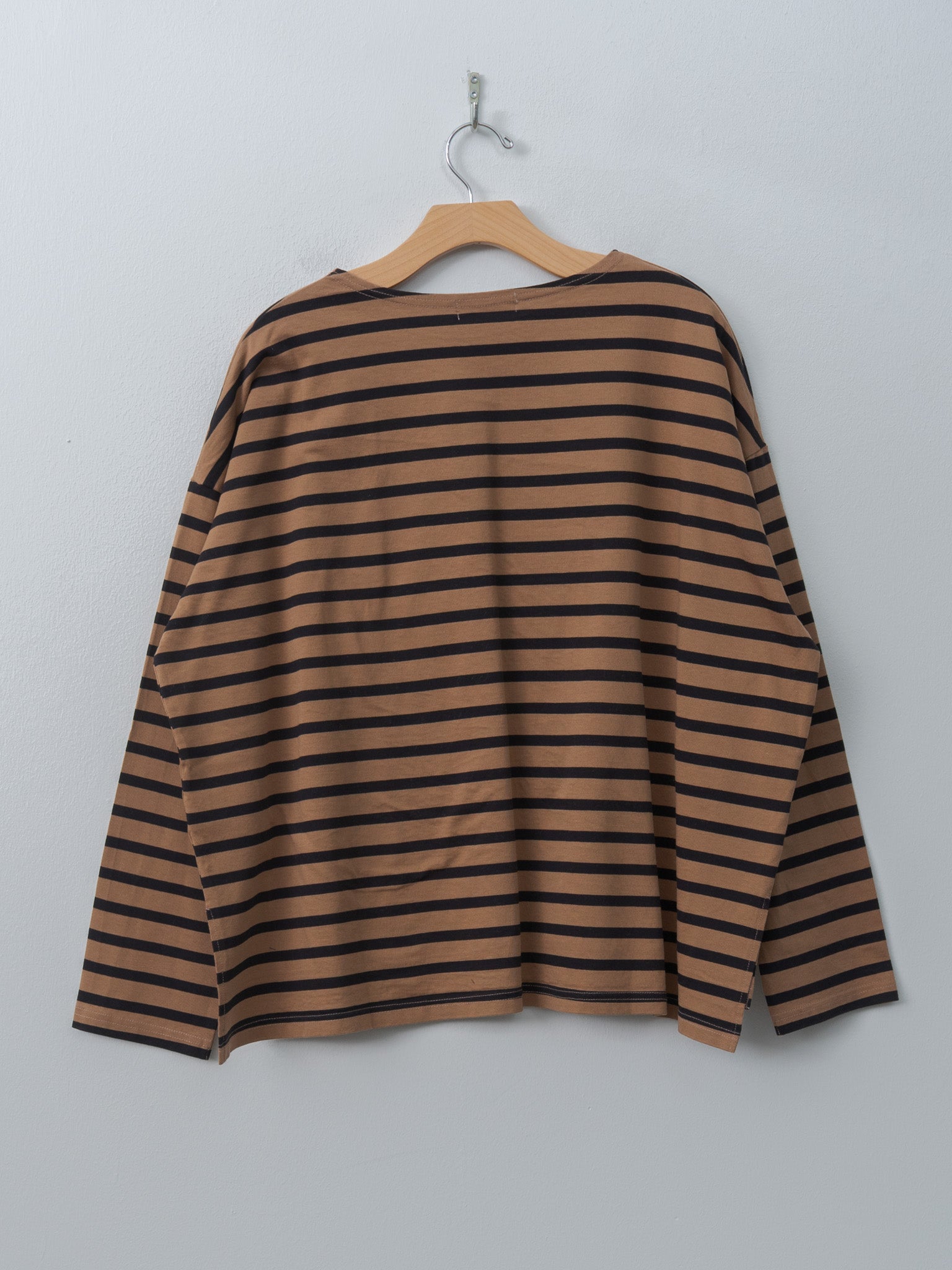 Namu Shop - Ichi Antiquites Cotton Stripe Pullover Tee