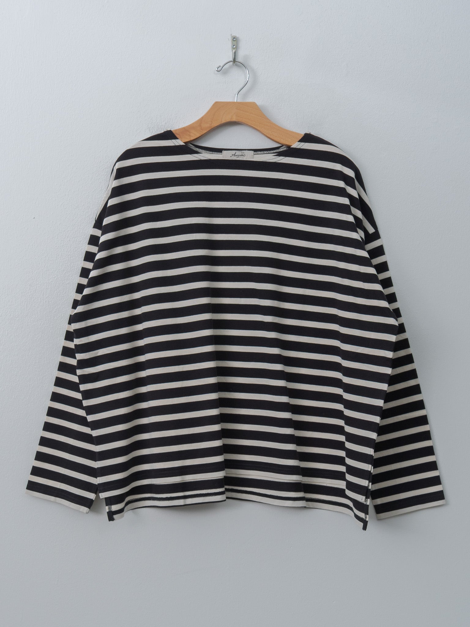 Namu Shop - Ichi Antiquites Cotton Stripe Pullover Tee