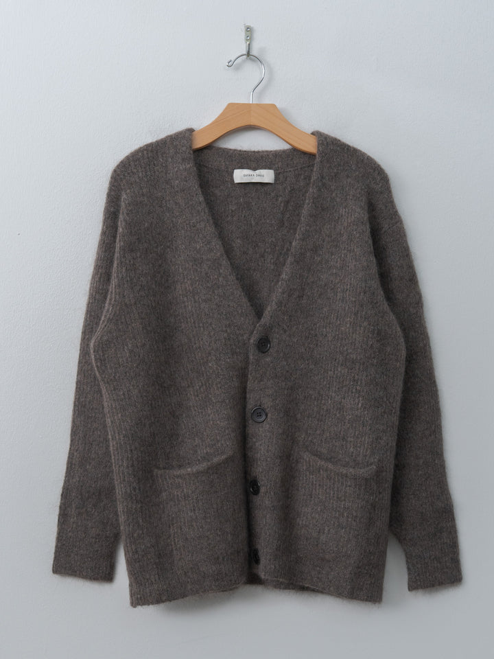 Namu Shop - Sayaka Davis Mohair Cardigan - Ash Brown