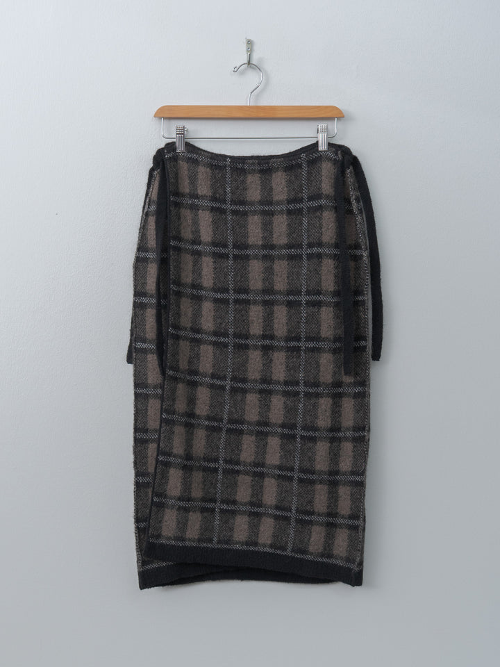 Namu Shop - Rus COPERTA Skirt - Black / Taupe