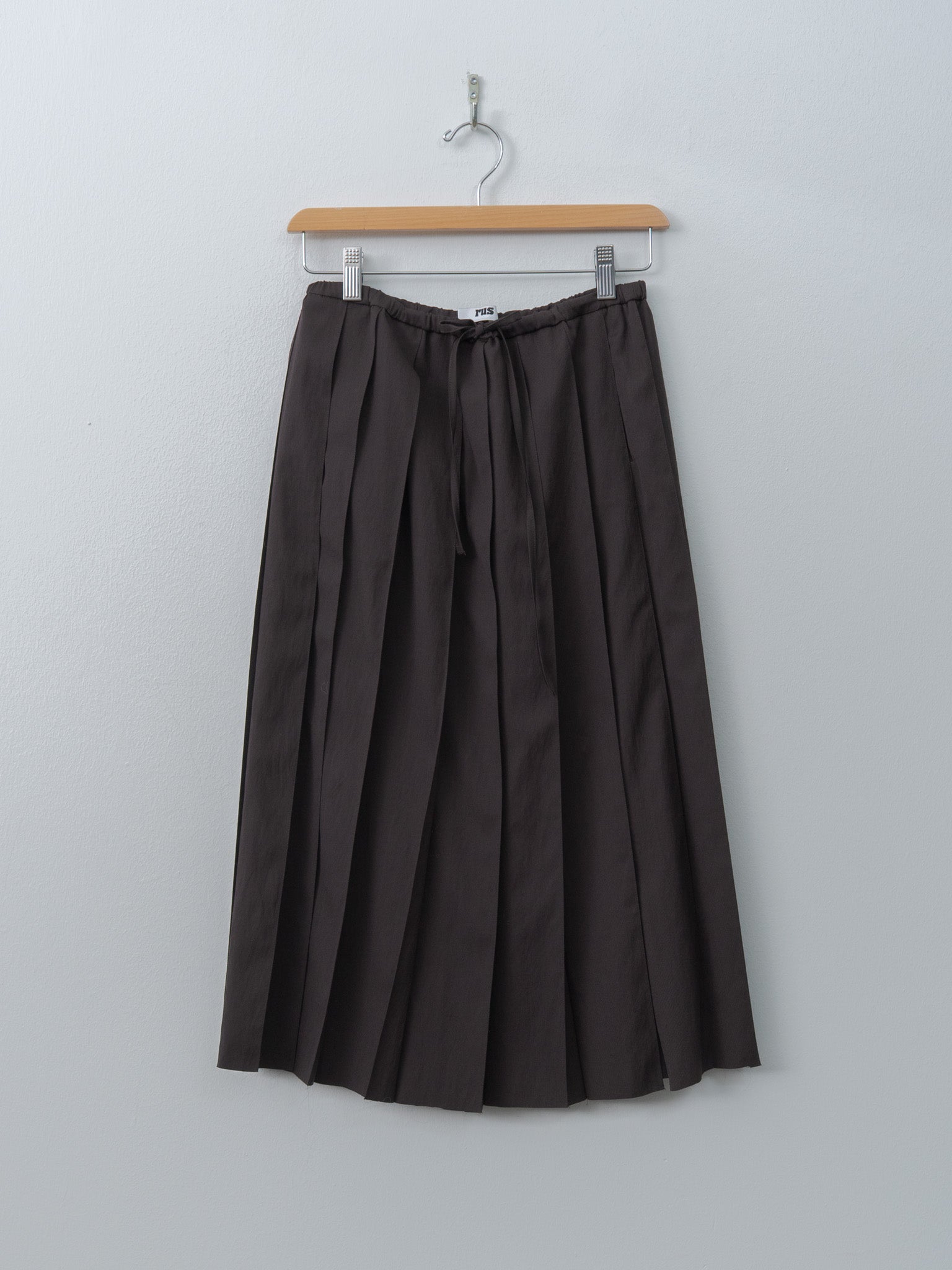 Namu Shop - Rus KENBAN Skirt - Chocolate