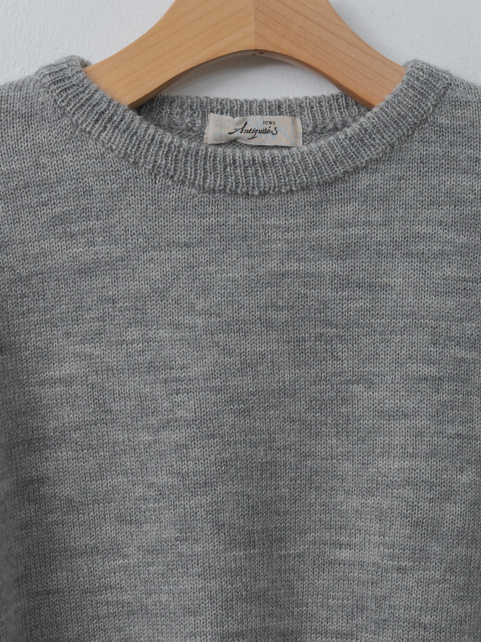Namu Shop - Ichi Antiquites Wool Wholegarment Sweater