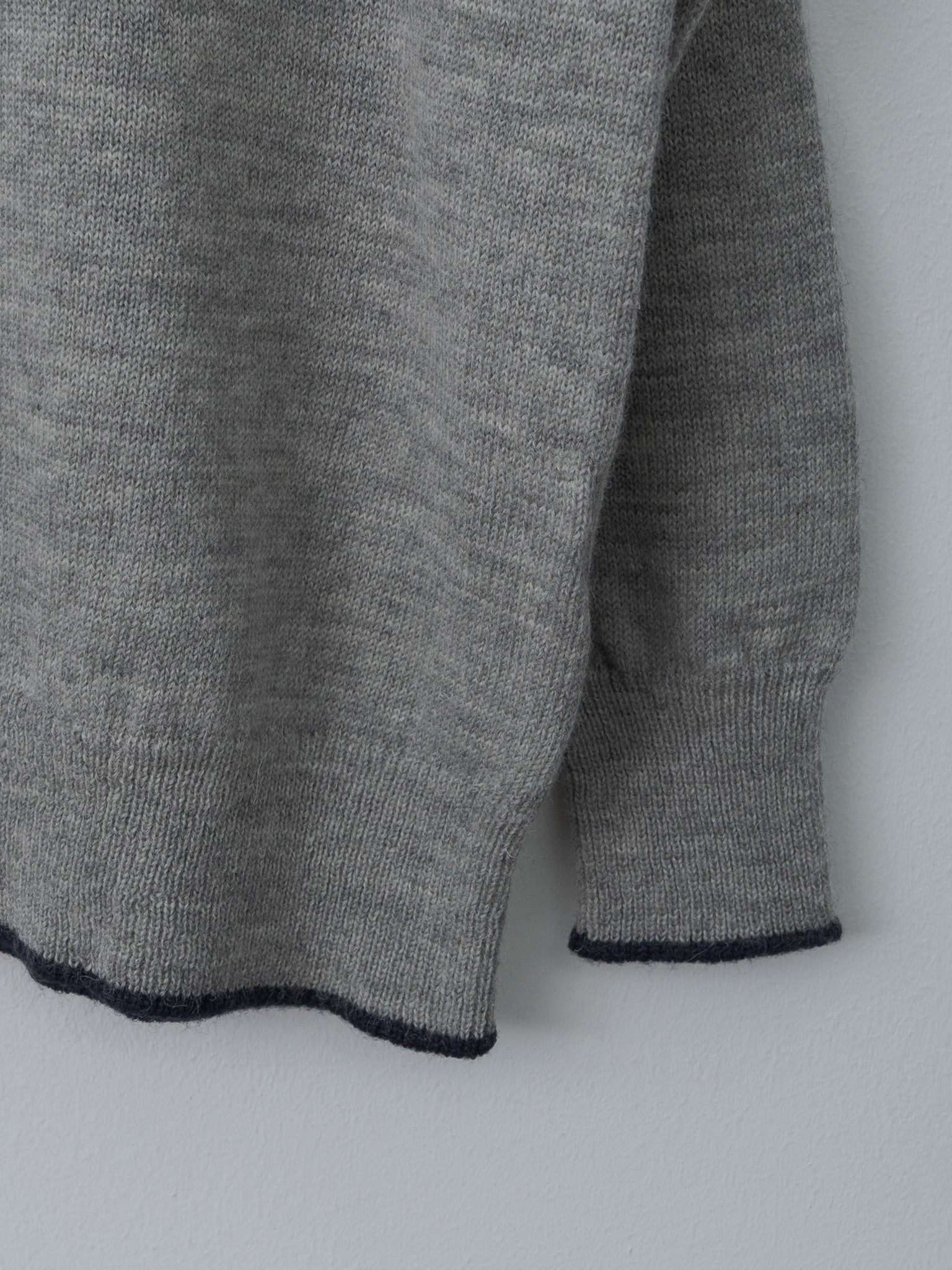 Namu Shop - Ichi Antiquites Wool Wholegarment Sweater
