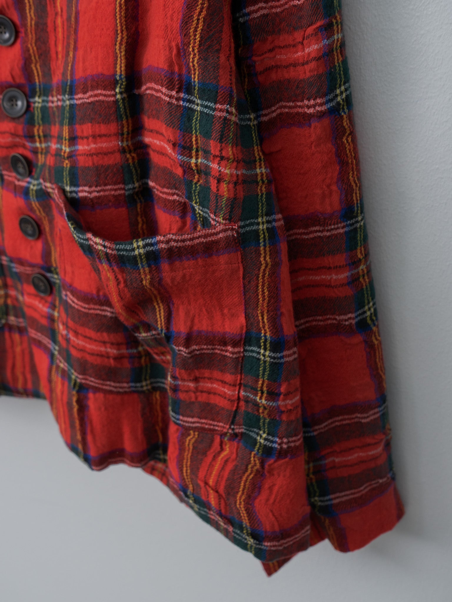 Namu Shop - Ichi Antiquites C/W Tartan Check Jacket