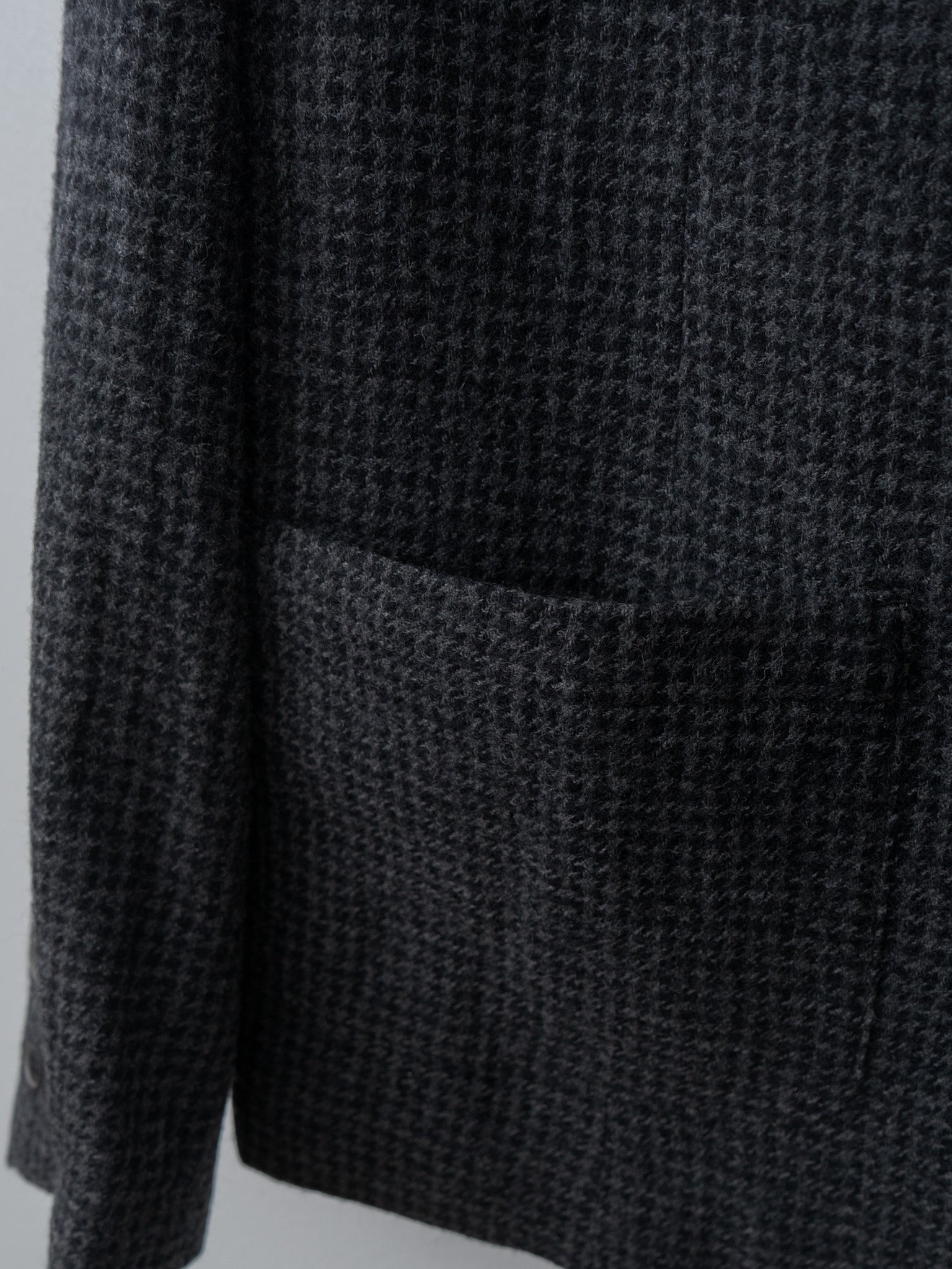 Namu Shop - Ichi Antiquites Wool Gauze Houndstooth Jacket