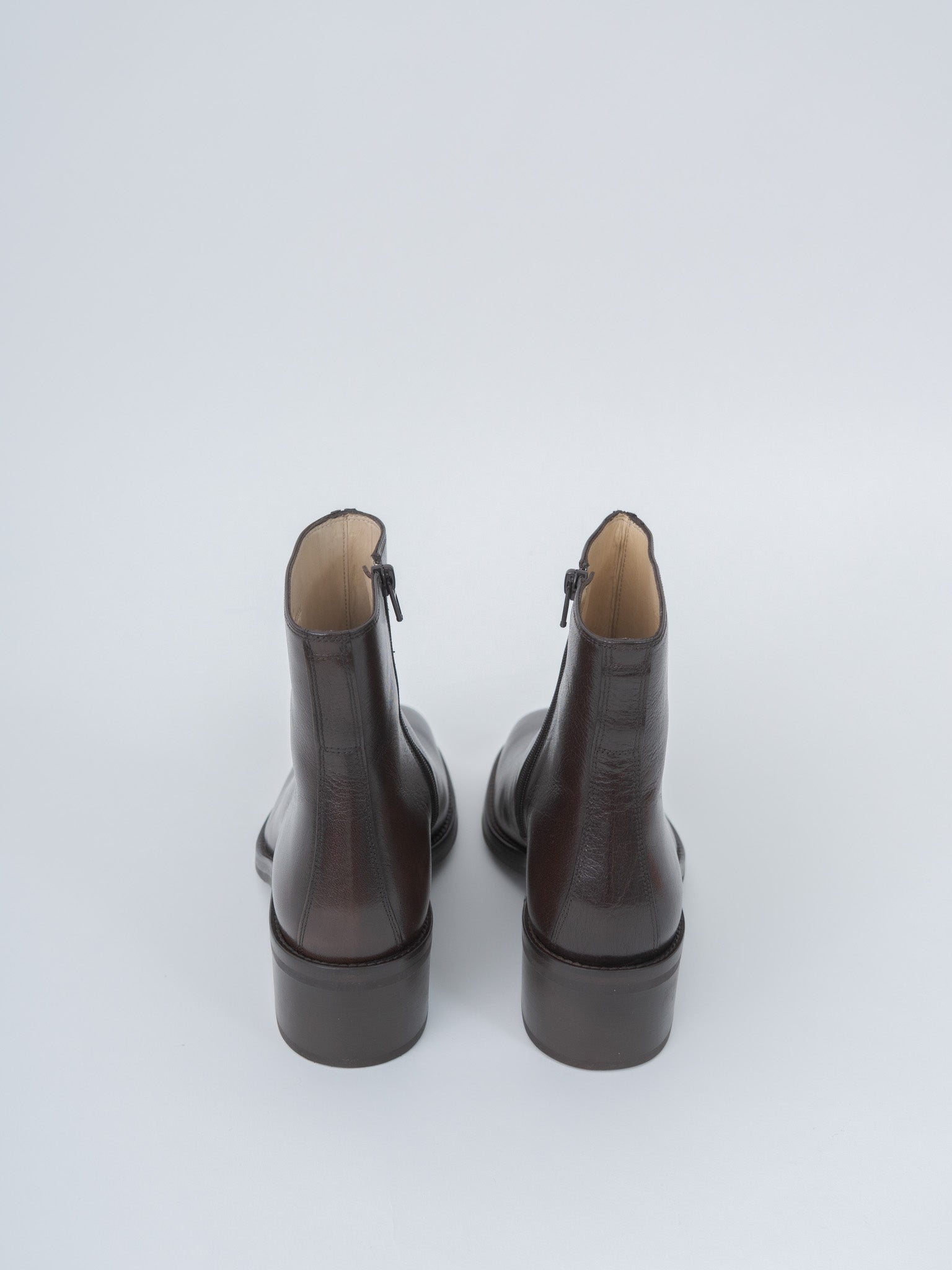 Namu Shop - Lemaire Piped Boots 40 - Dark Brown