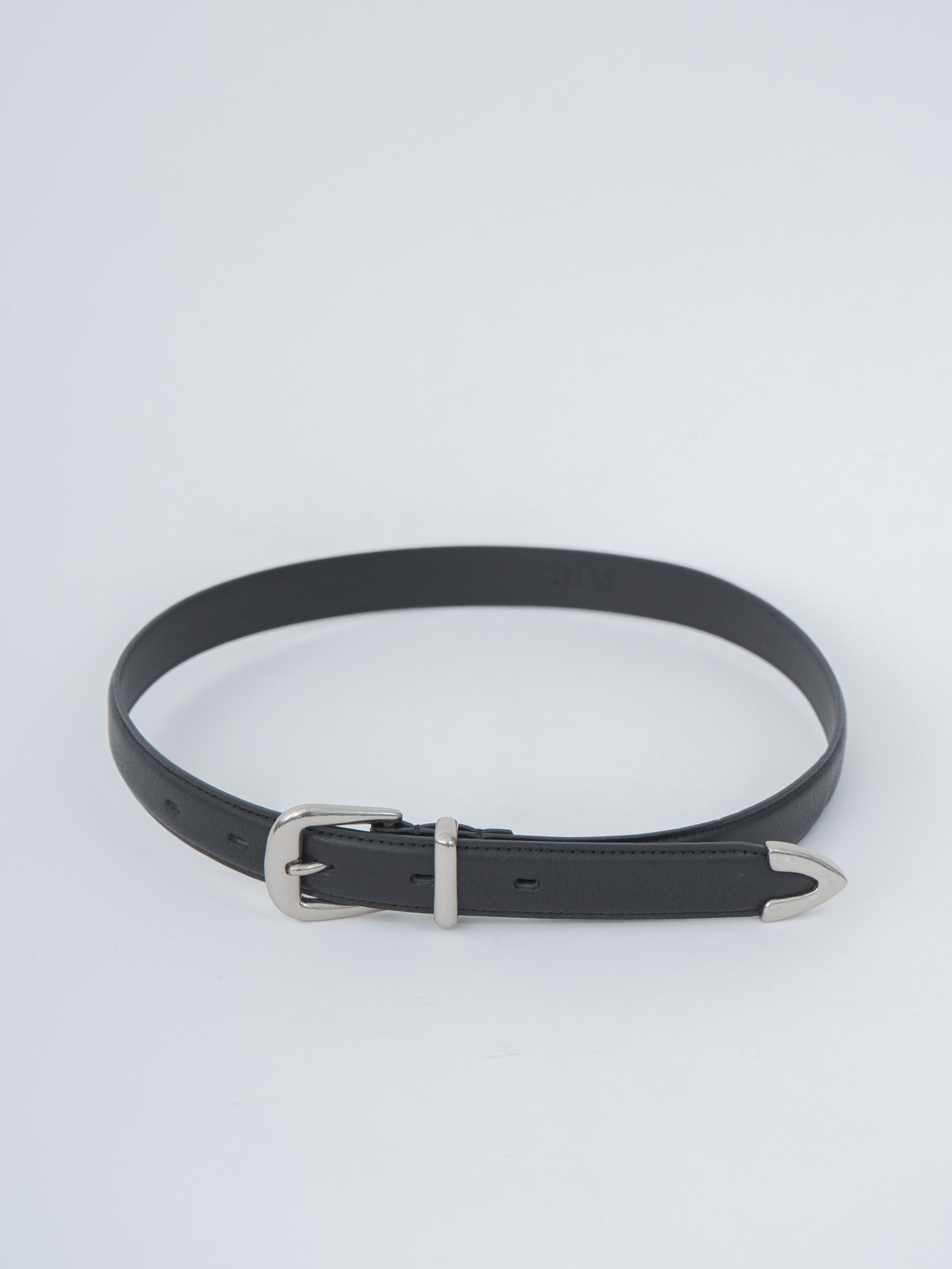 Namu Shop - Yleve Leather Western Belt - Black