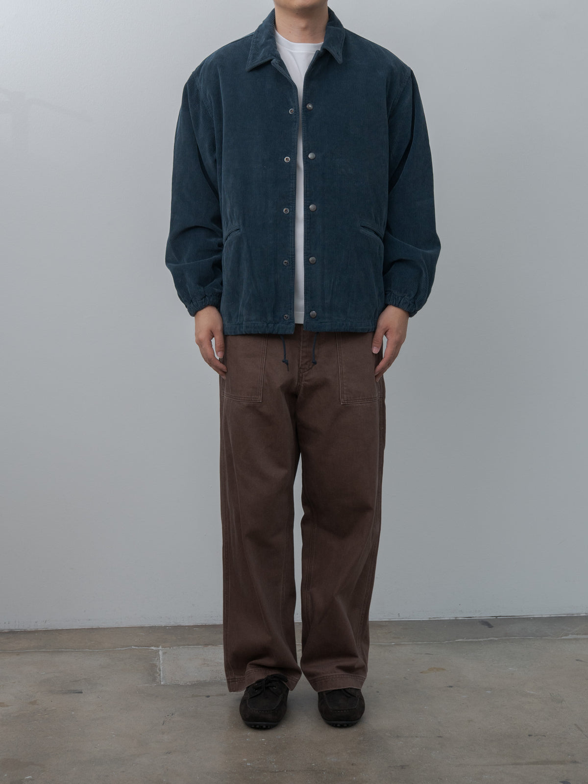 Namu Shop - Yleve Sun-Faded Cotton Twill Pants - Sage, Moca