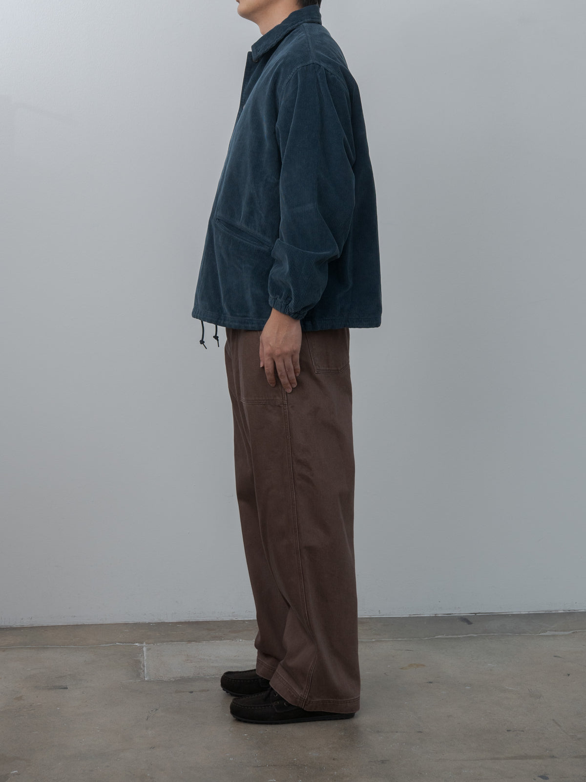 Namu Shop - Yleve Sun-Faded Cotton Twill Pants - Sage, Moca
