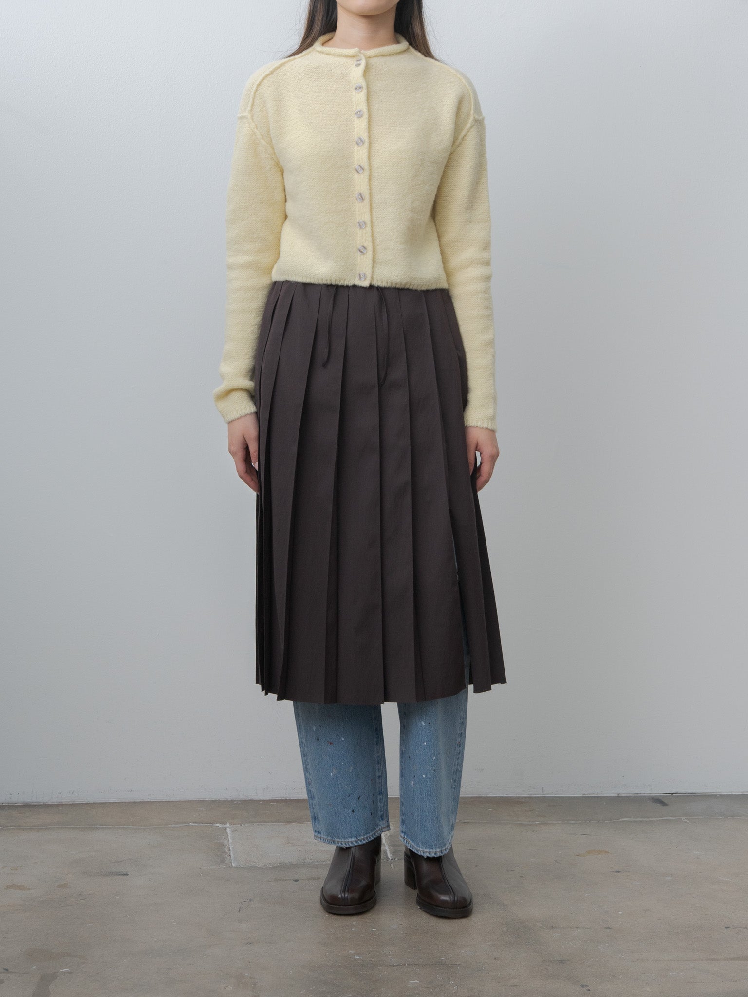 Namu Shop - Rus SHISEN Cardigan - Butter