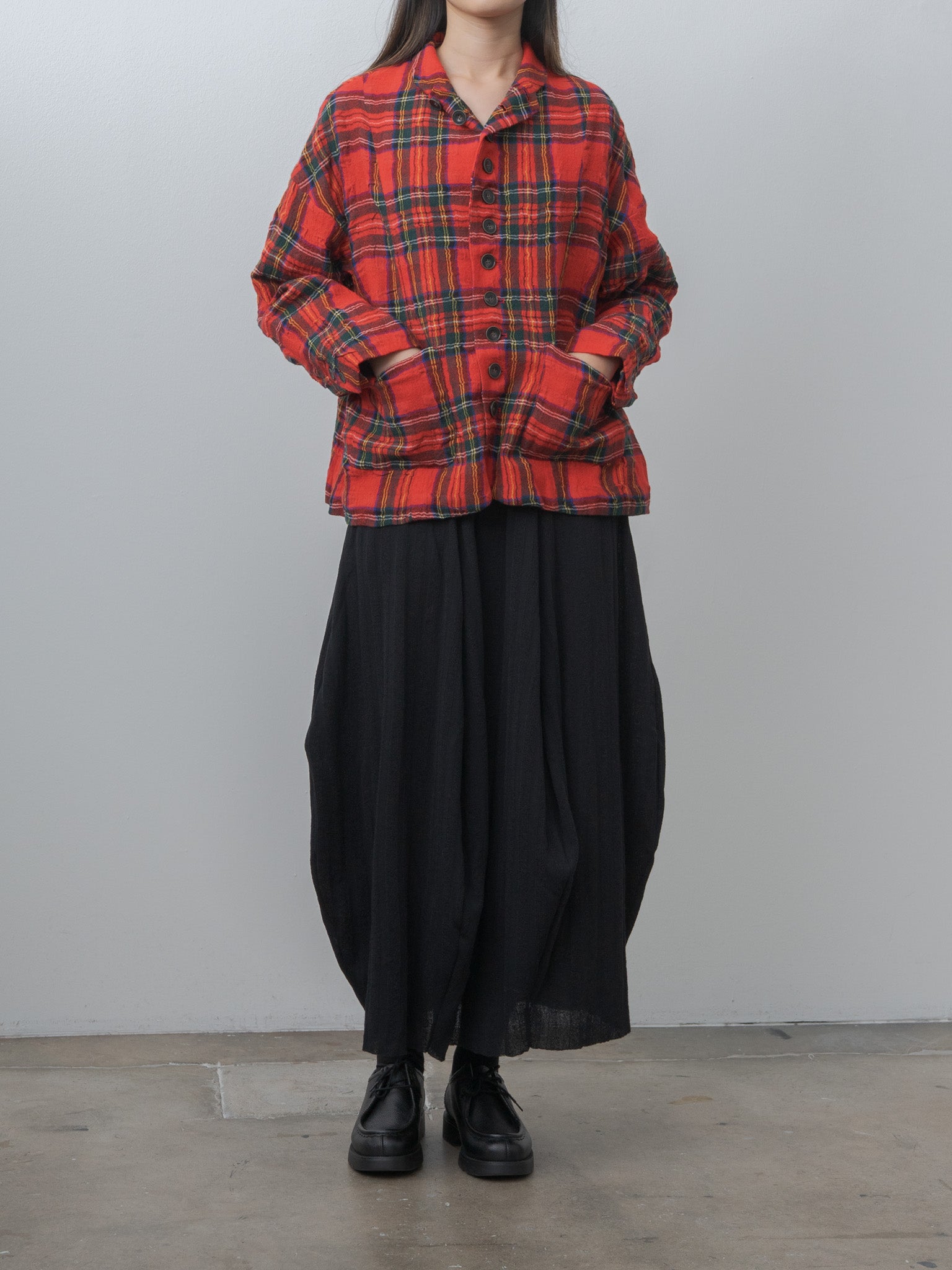Namu Shop - Ichi Antiquites C/W Tartan Check Jacket