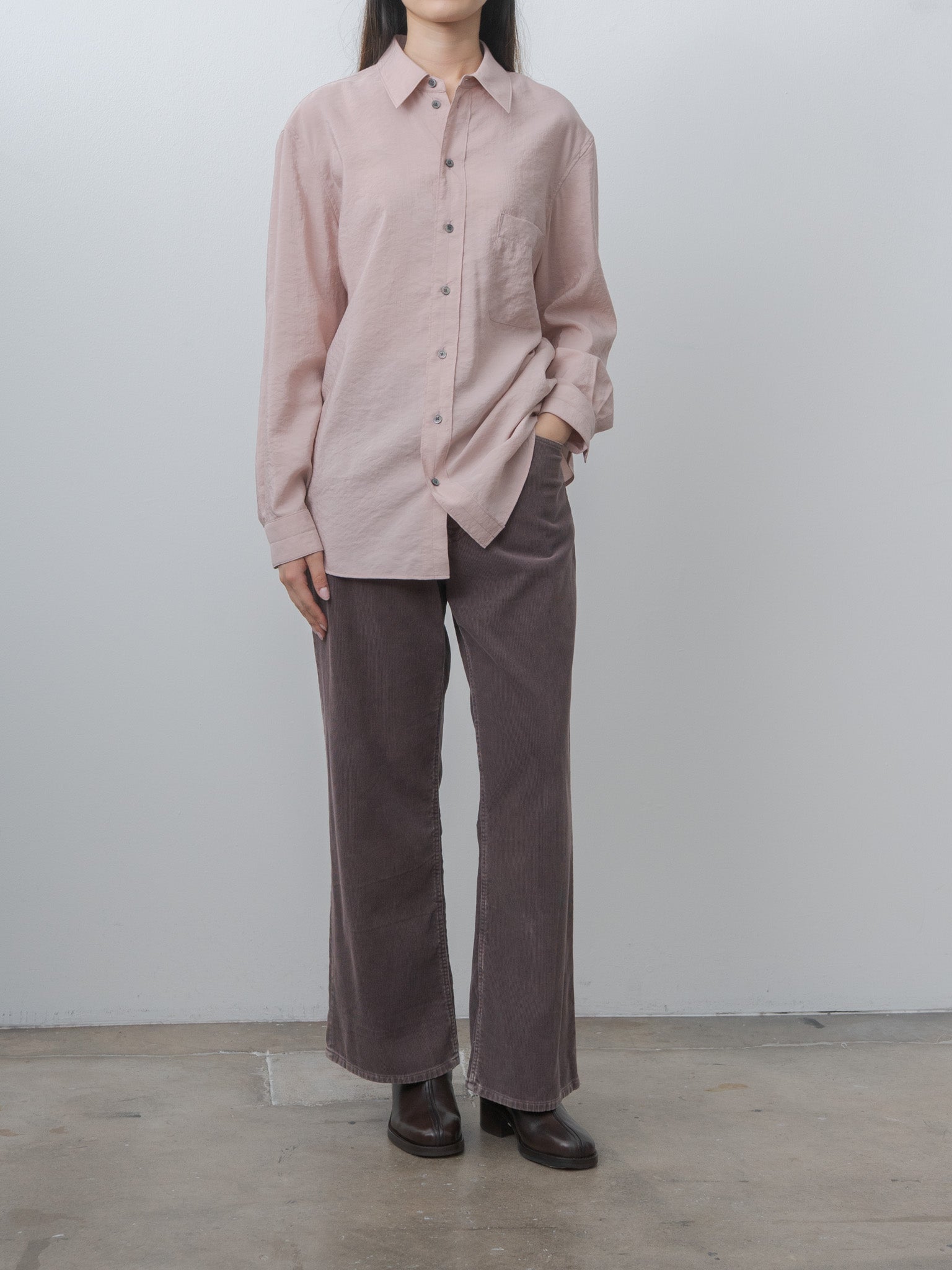 Namu Shop - Lemaire Regular Shirt - Orchid