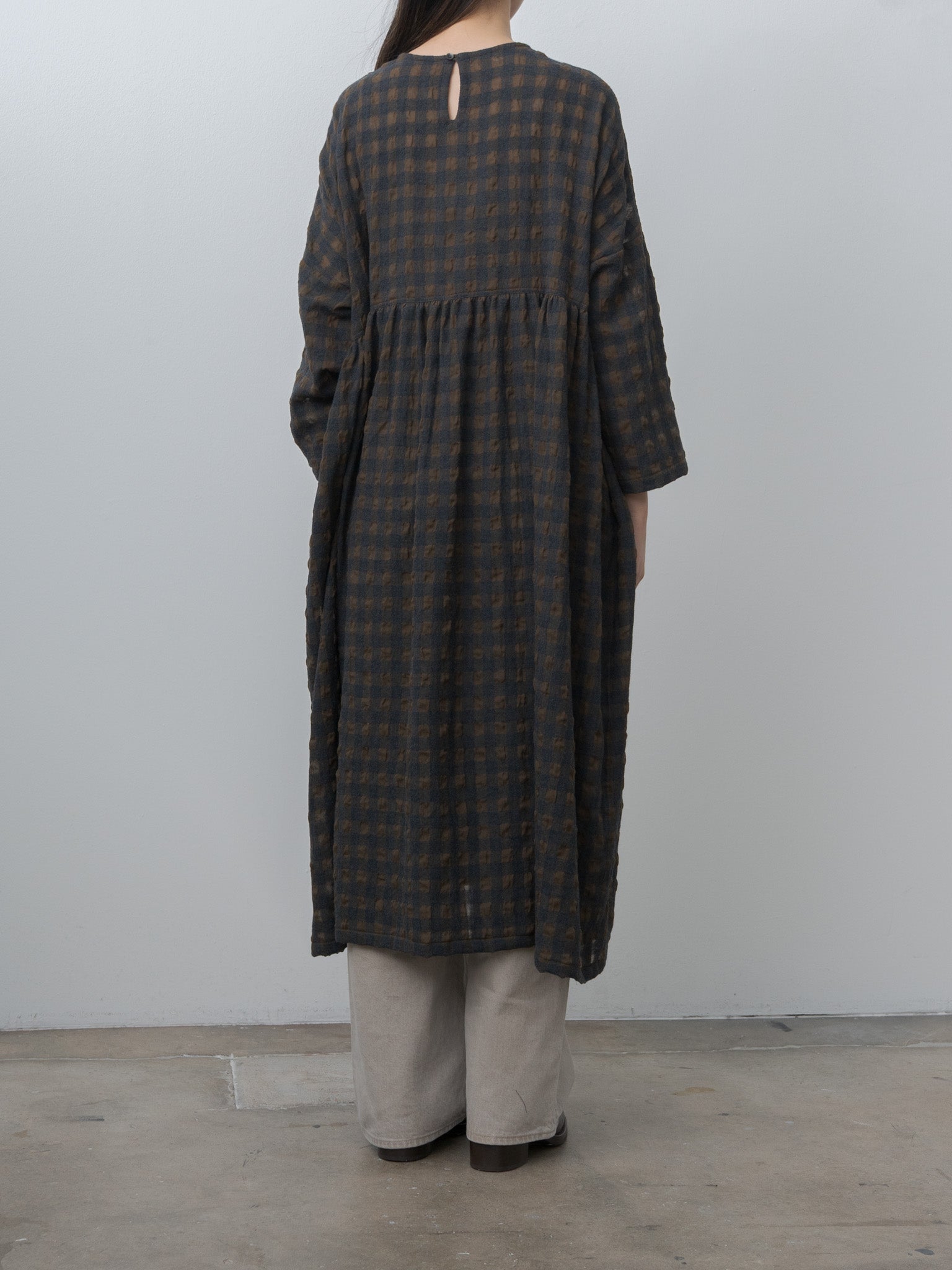 Namu Shop - Ichi Antiquites C/W Gingham Check Dress