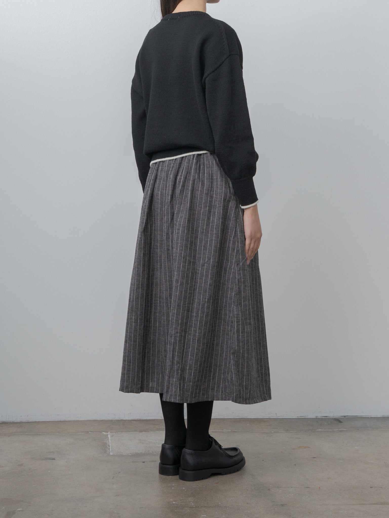 Namu Shop - Ichi Antiquites Pinstripe Skirt