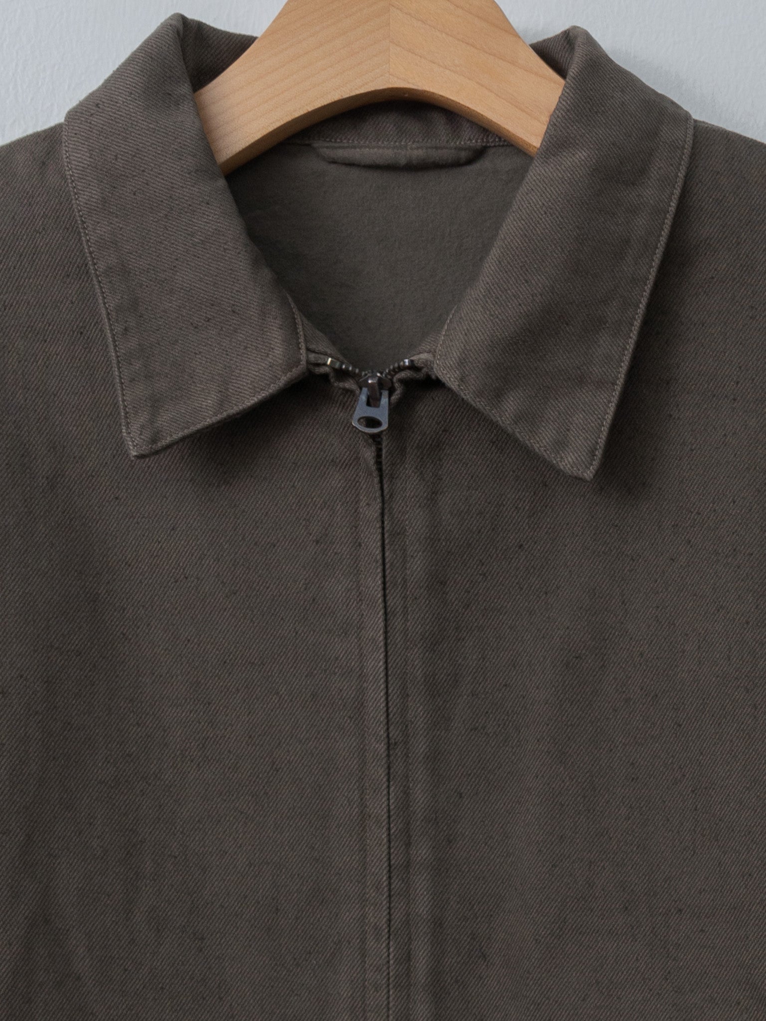 Namu Shop - Kaptain Sunshine Dyed Denim Work Jacket - Cub Brown