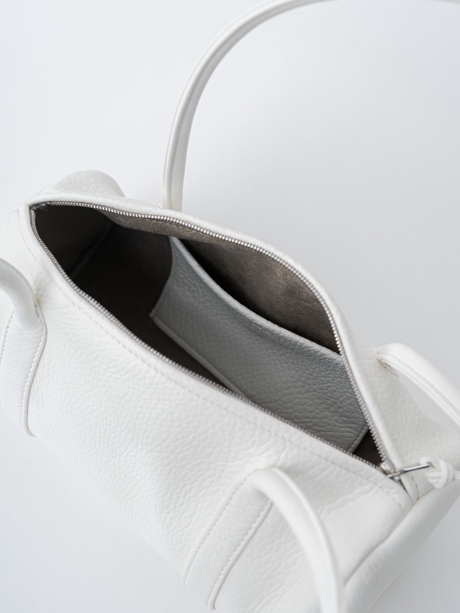 Cylinder Boston Long Handle - White