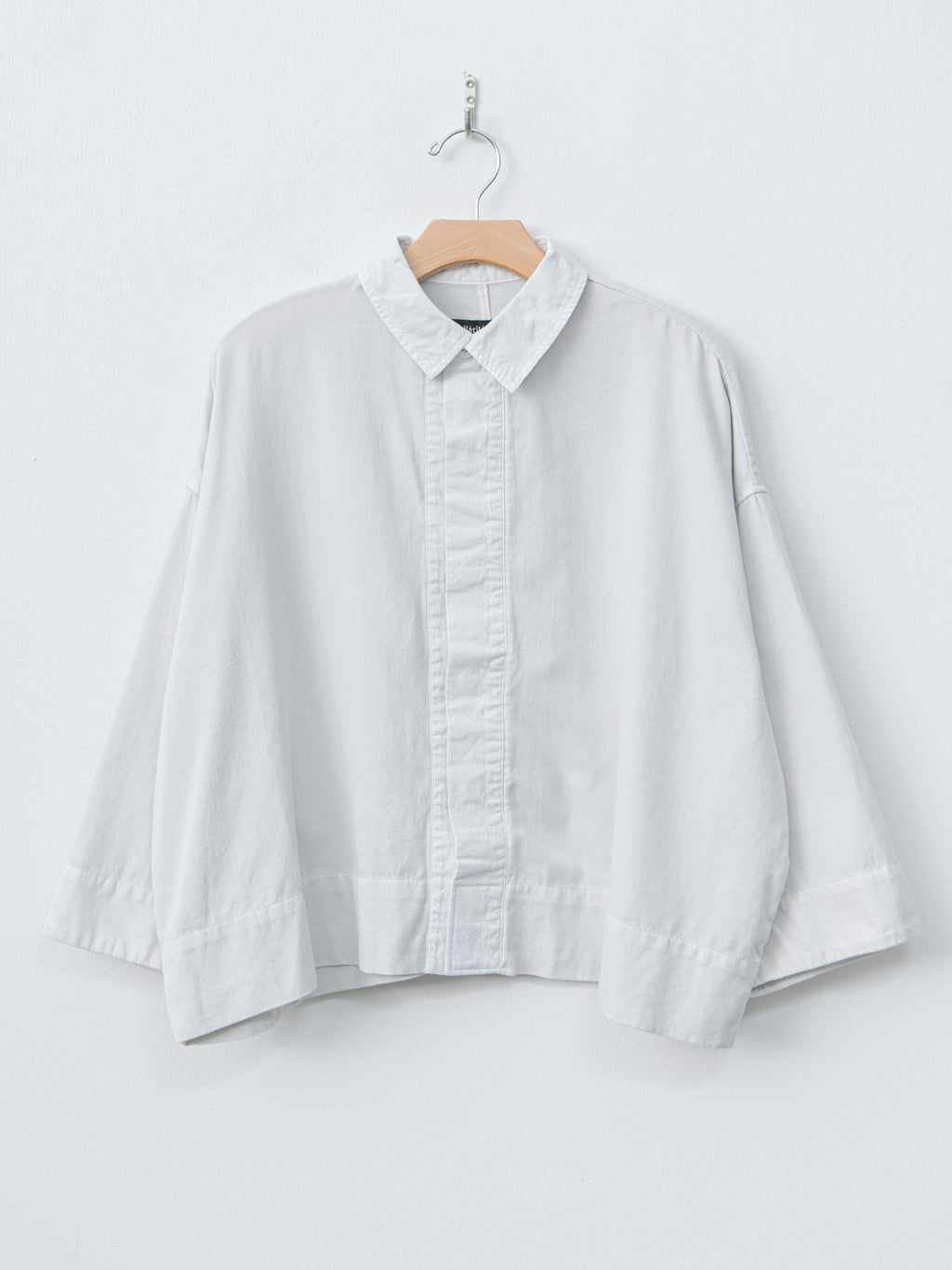 Soft Twill Shirt - Ice Gray