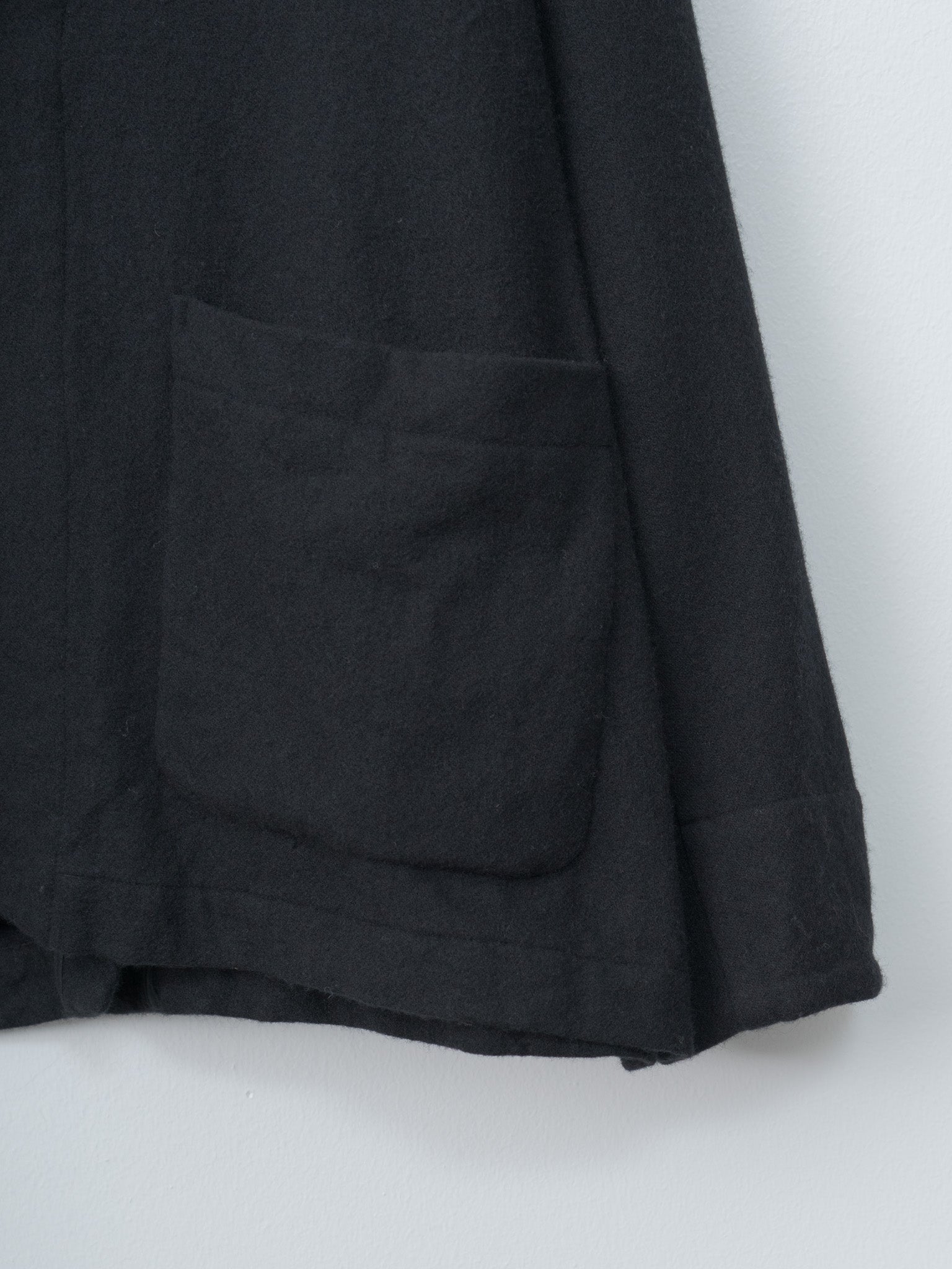 Wool Tailored Jacket - Black