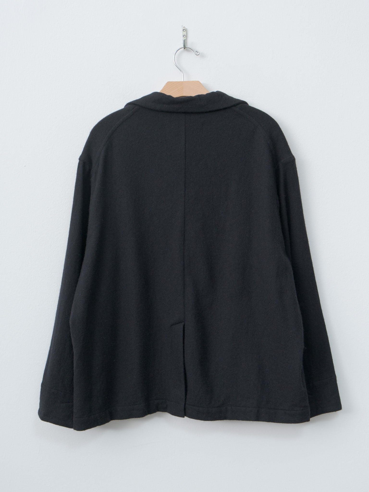 Wool Tailored Jacket - Black