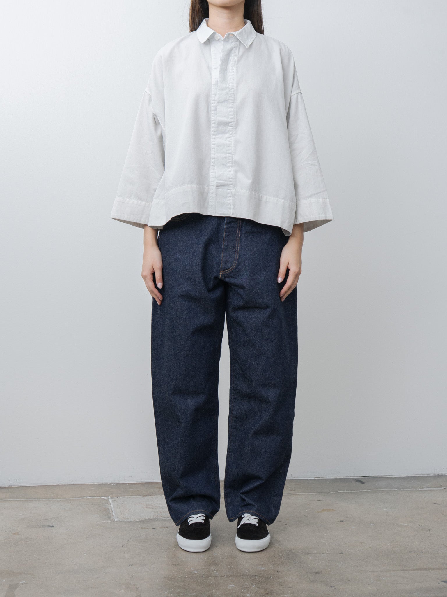 Soft Twill Shirt - Ice Gray