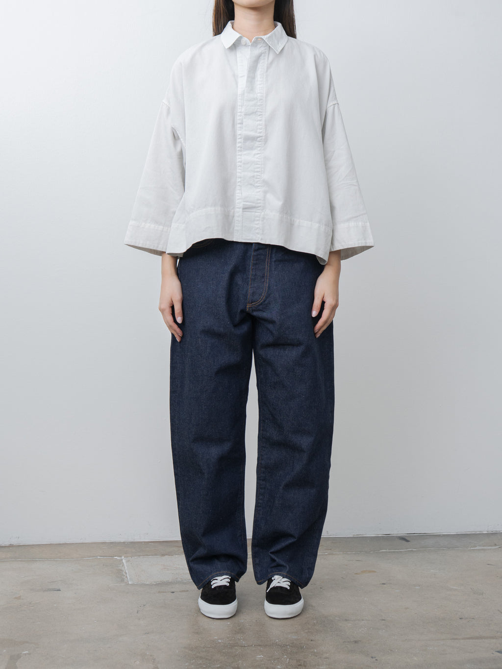 Soft Twill Shirt - Ice Gray