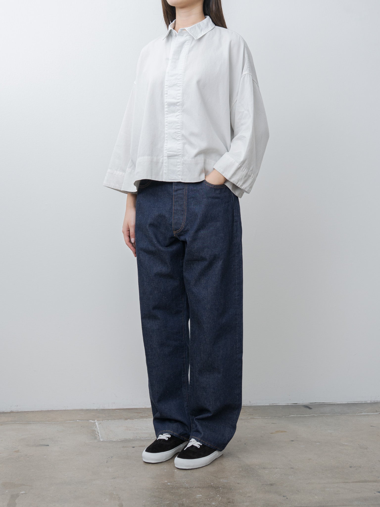 Soft Twill Shirt - Ice Gray