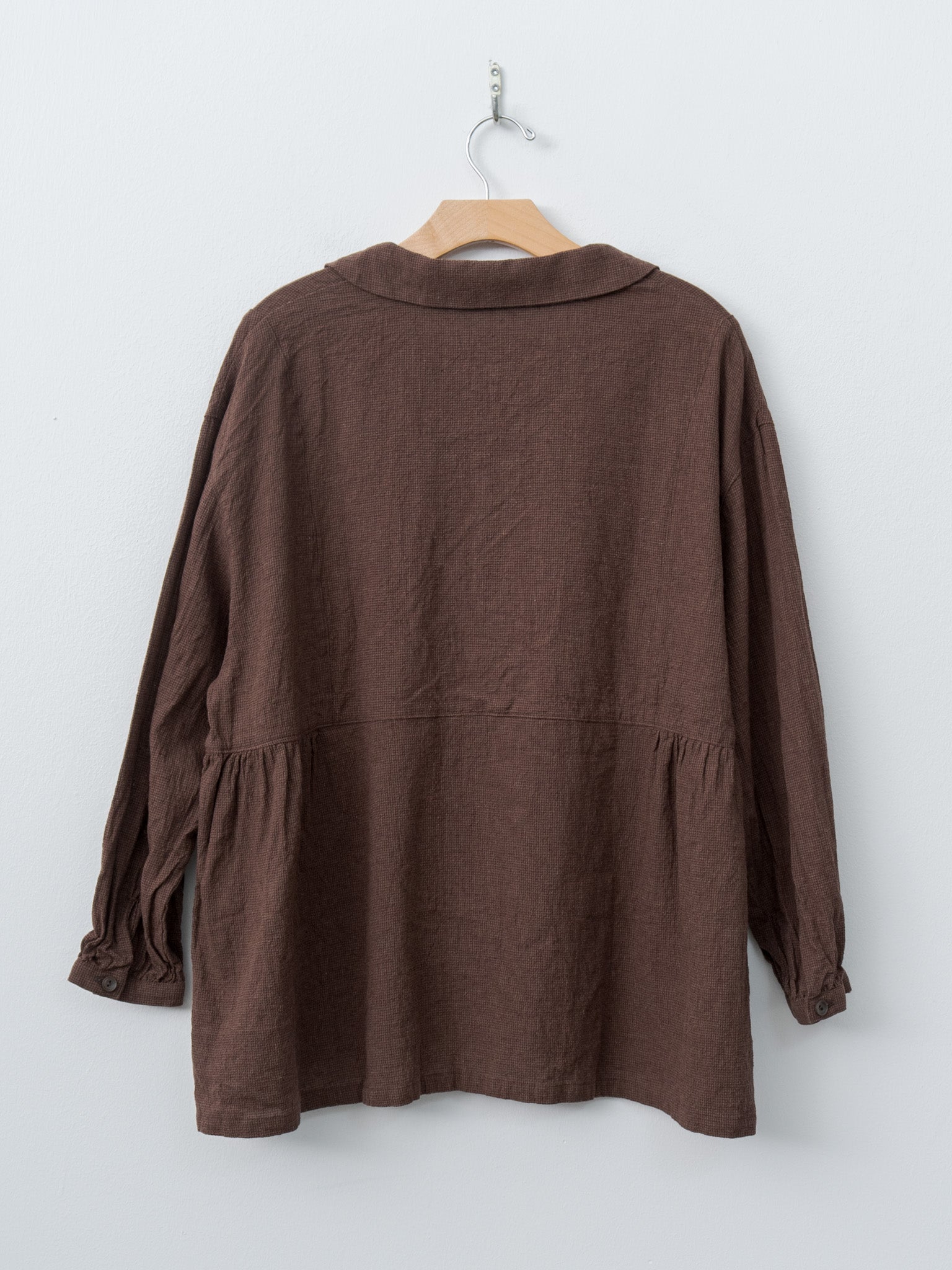 Houndstooth Shirt - Brown