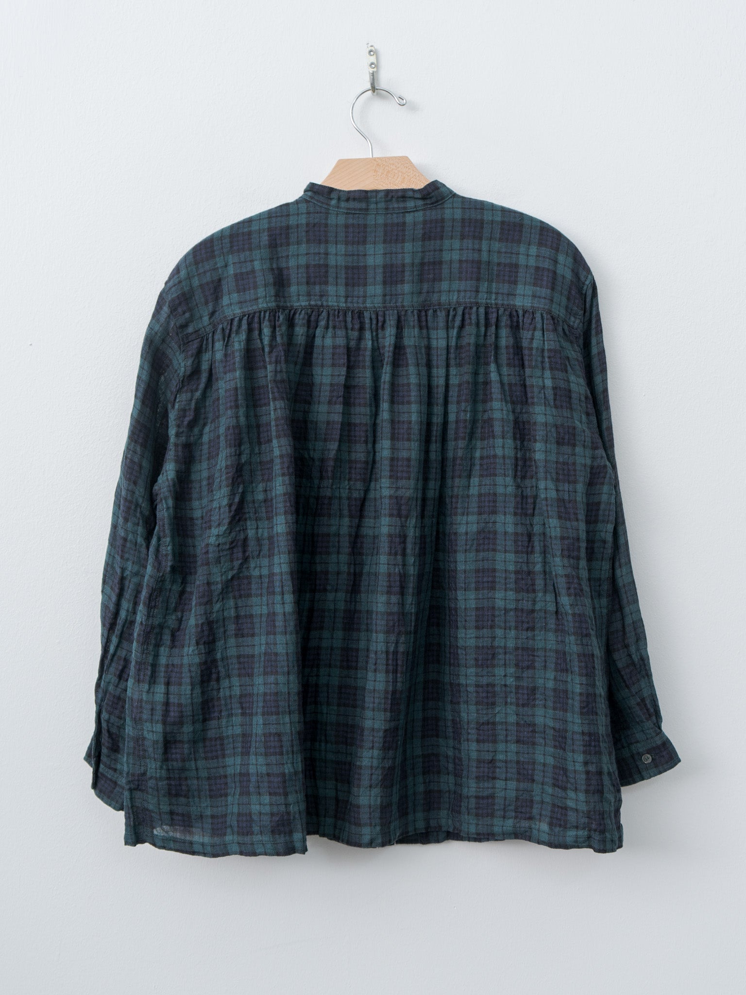 Canvas Black Watch Linen Shirt - Black Watch