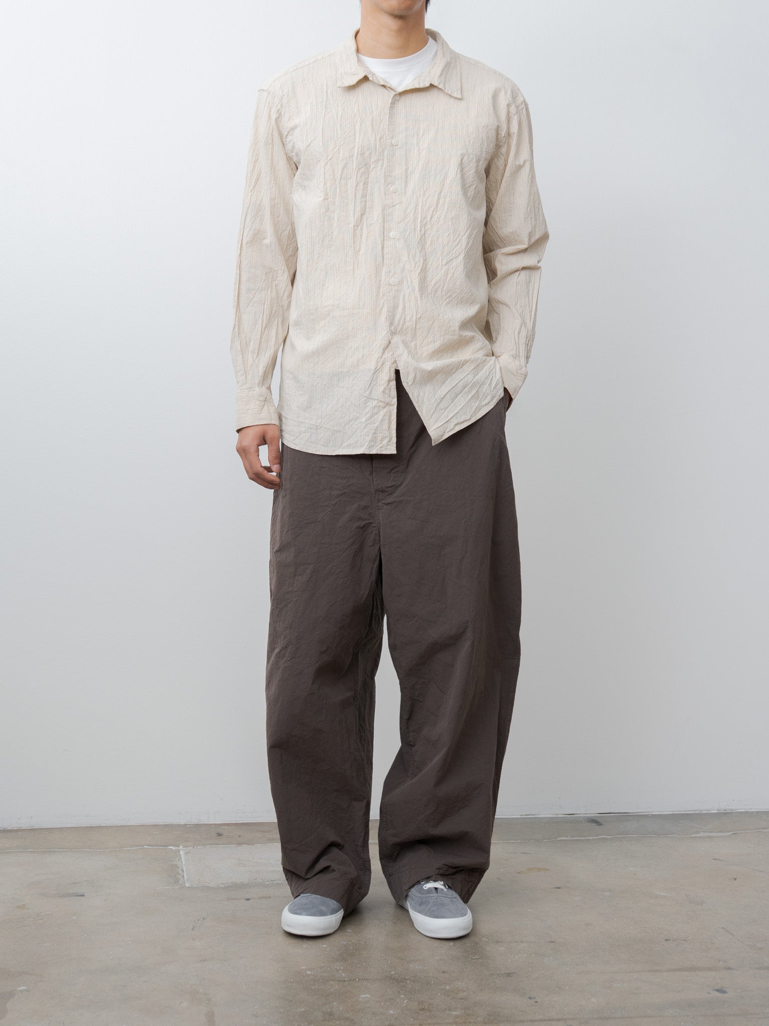 Namu Shop - Casey Casey Fabiano Shirt WIND STRIPE - Natural Stripe