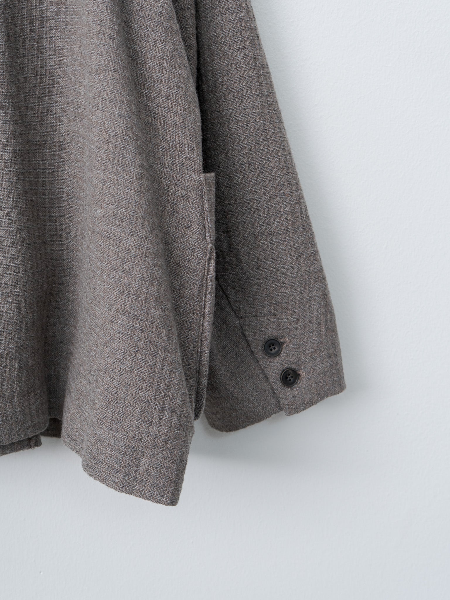 C/W Seersucker Jacket - Mocha