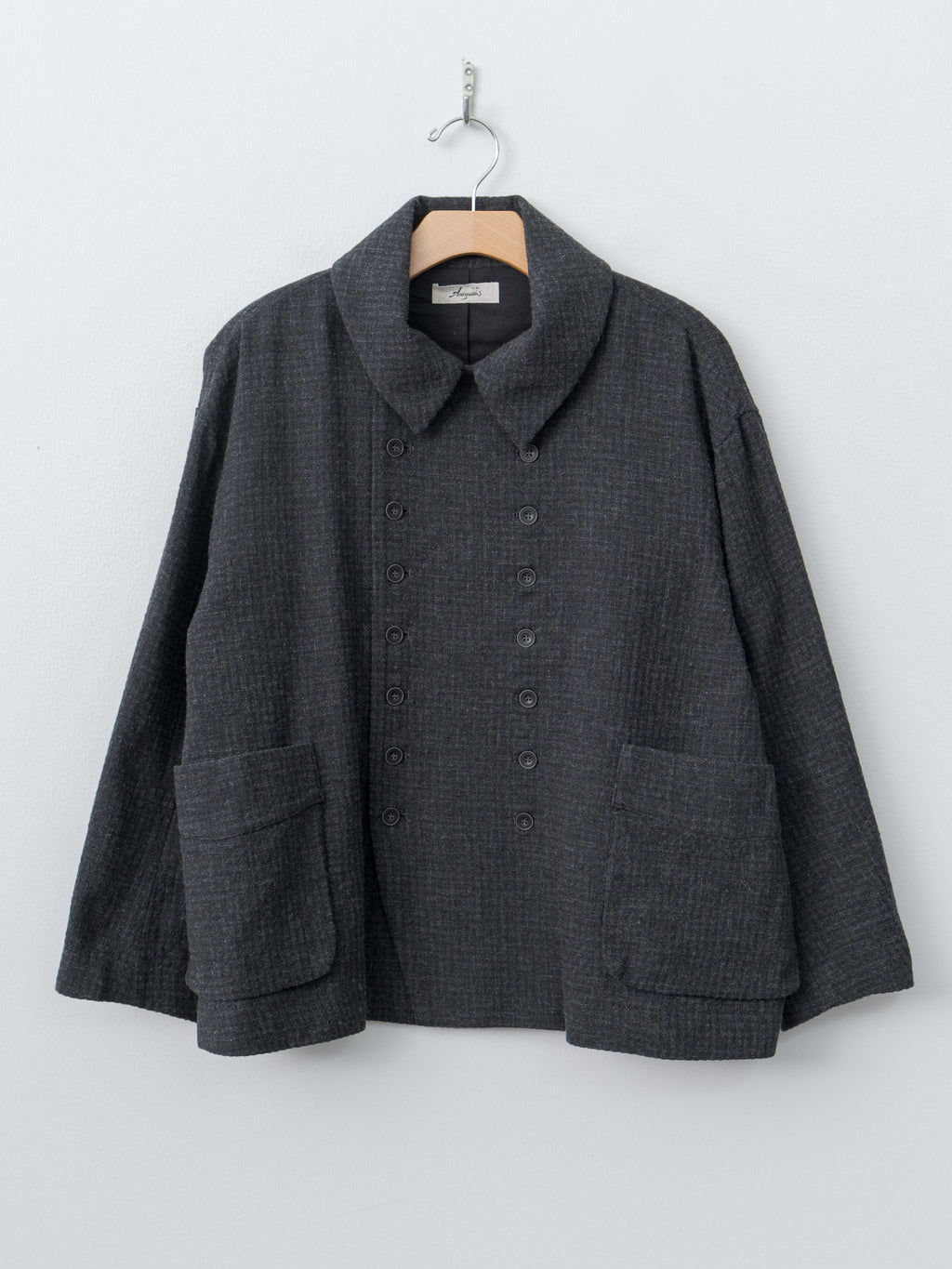 C/W Seersucker Jacket - Charcoal